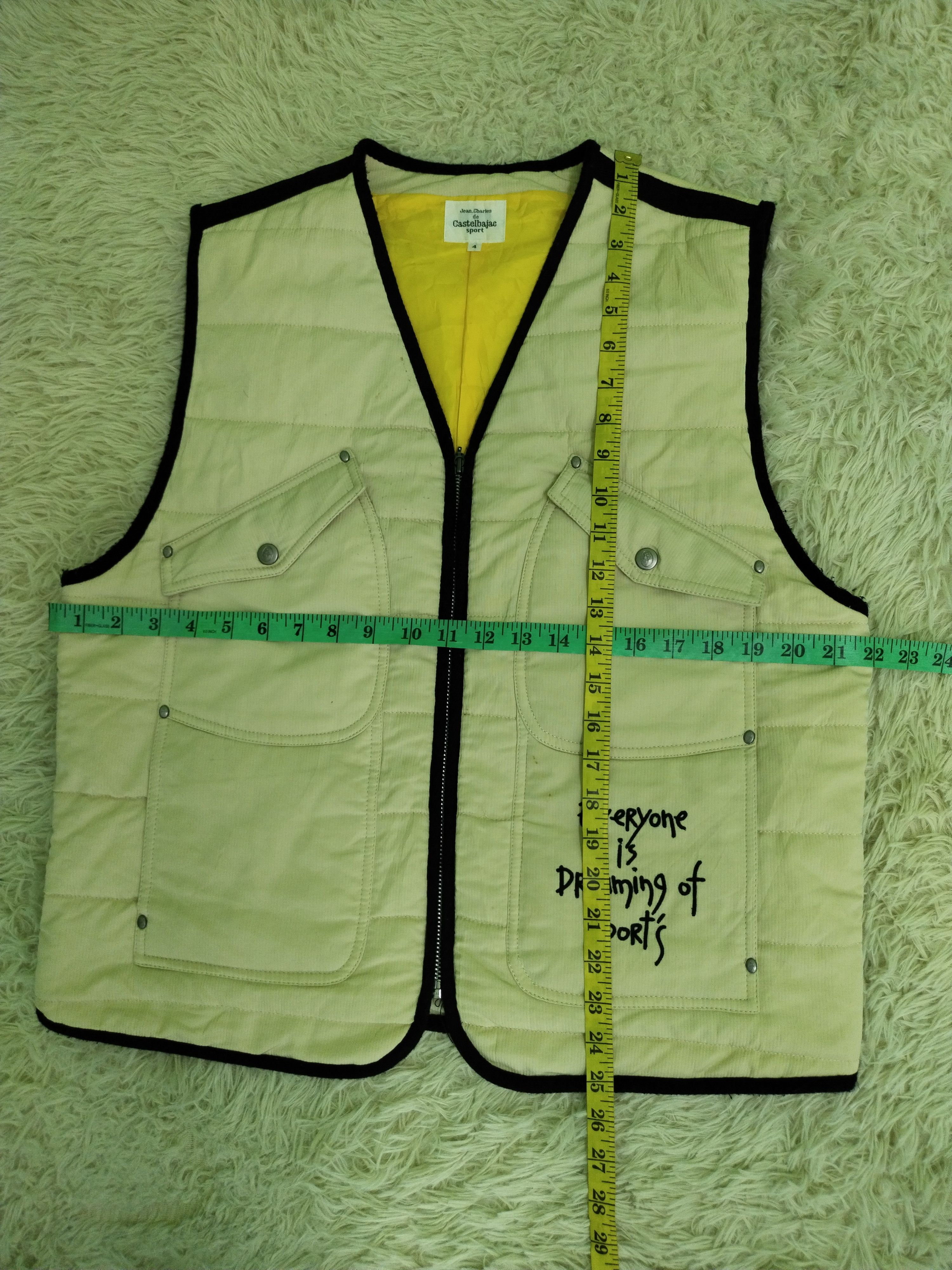 Jean Charles De Castelbajac Vintage Jean - Charles De Castelbajac Sport Big Logo Vest Size US L / EU 52-54 / 3 - 15 Thumbnail