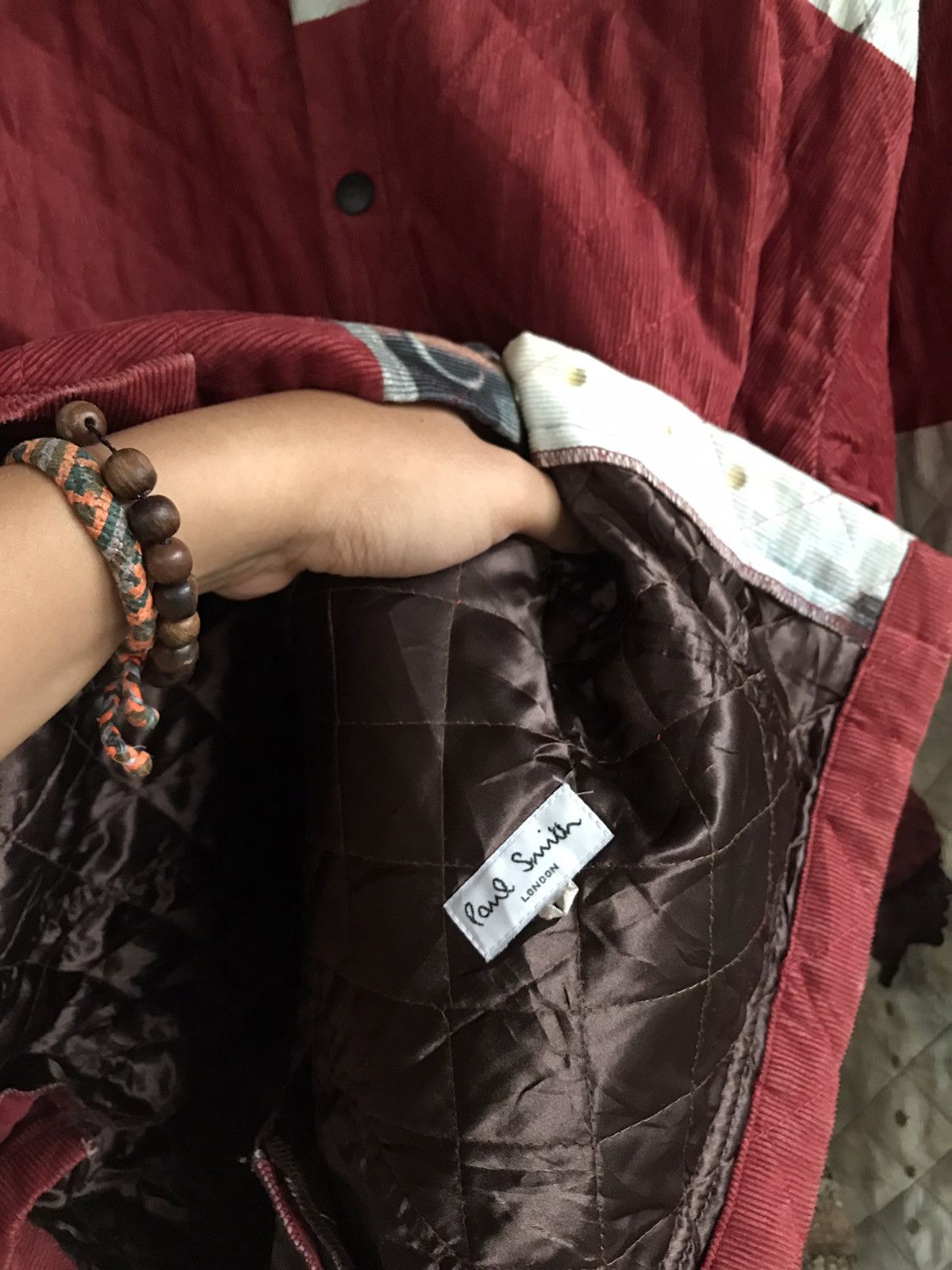 Paul Smith Vintage paul smith digital print corduroy jacket Size US L / EU 52-54 / 3 - 7 Thumbnail