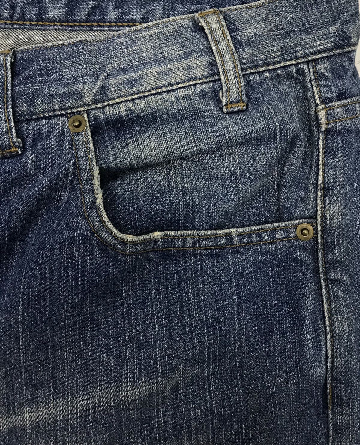 Japanese Brand KARAKURI GENERATION ECCENTRIC ORIGINAL GRAPHICS DENIM PANTS Size US 39 - 5 Thumbnail