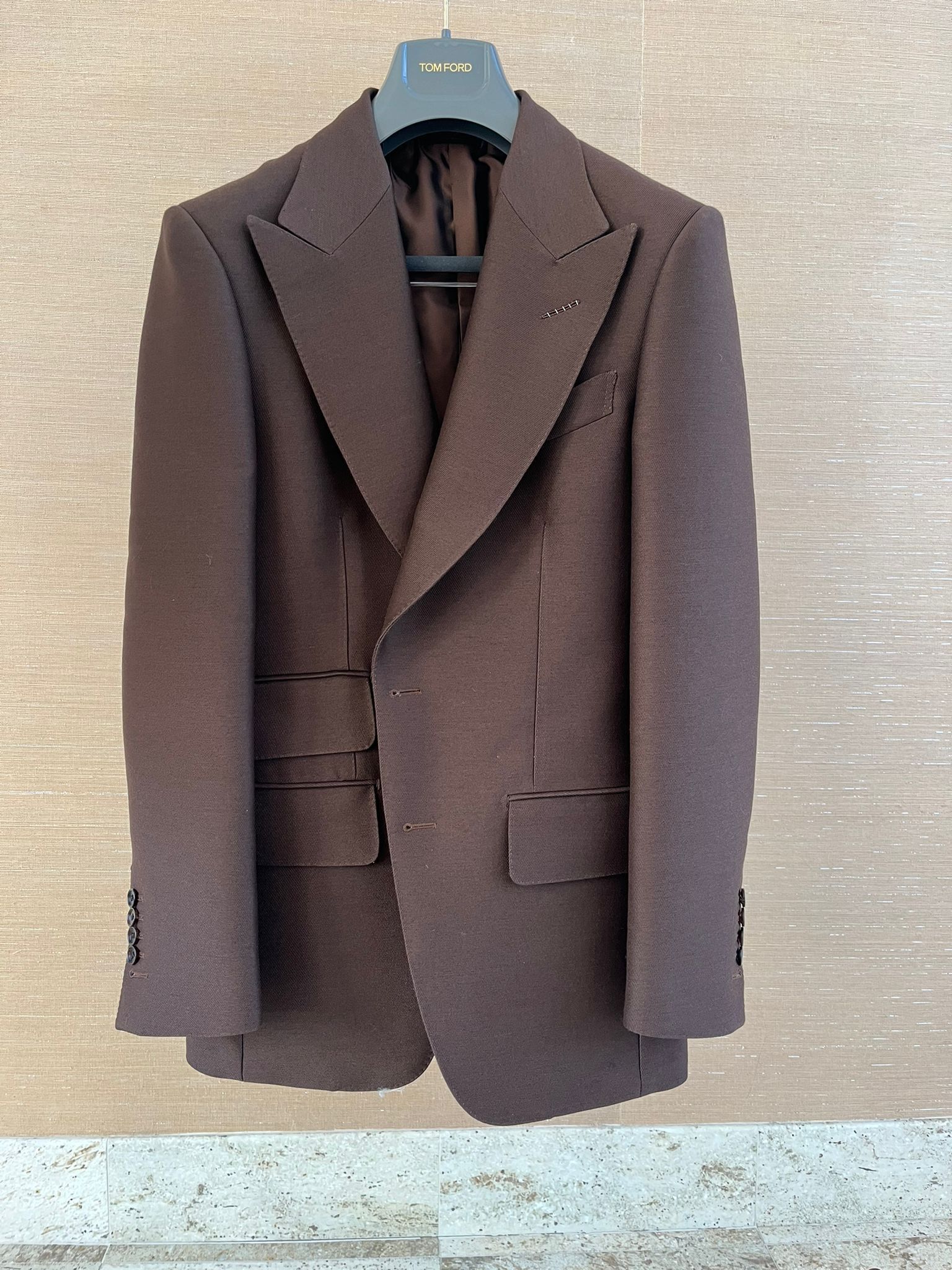 Atticus Blazer Jacket in Brown