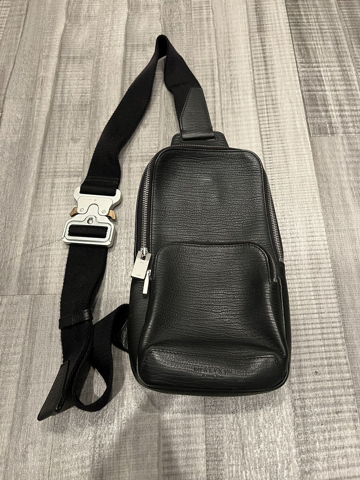 1017 ALYX 9SM ALYX Leather Crossbody Bag Grailed