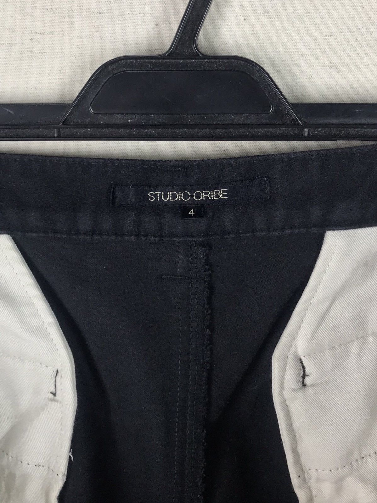 Japanese Brand STUDIO ORIBE HIDDEN BUTTON ACID WASH CARGO PANT Size US 33 - 18 Thumbnail