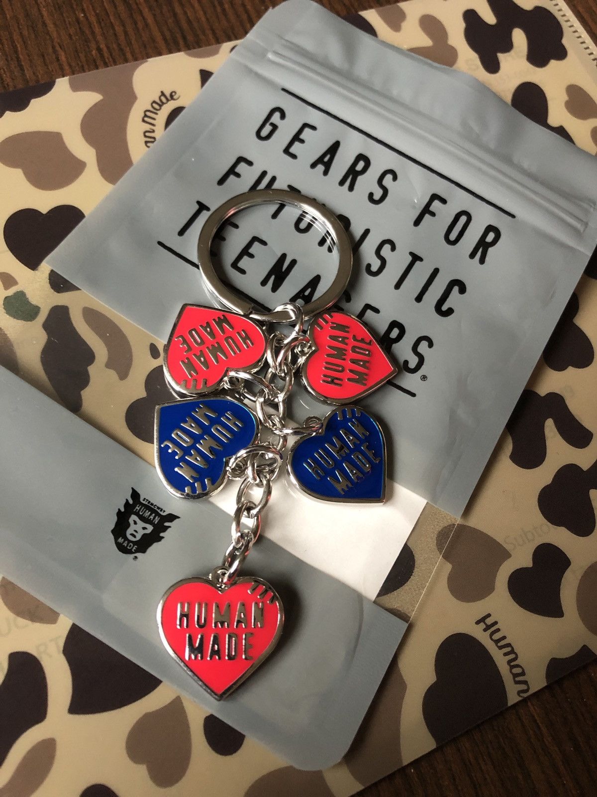 小物 HUMAN MADE HEART KEY CHARM Human Made Keychain | Grailed