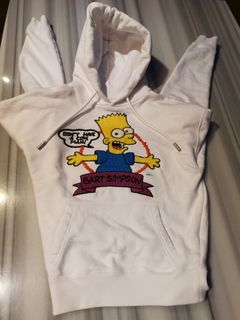 Bart simpson off white on sale hoodie