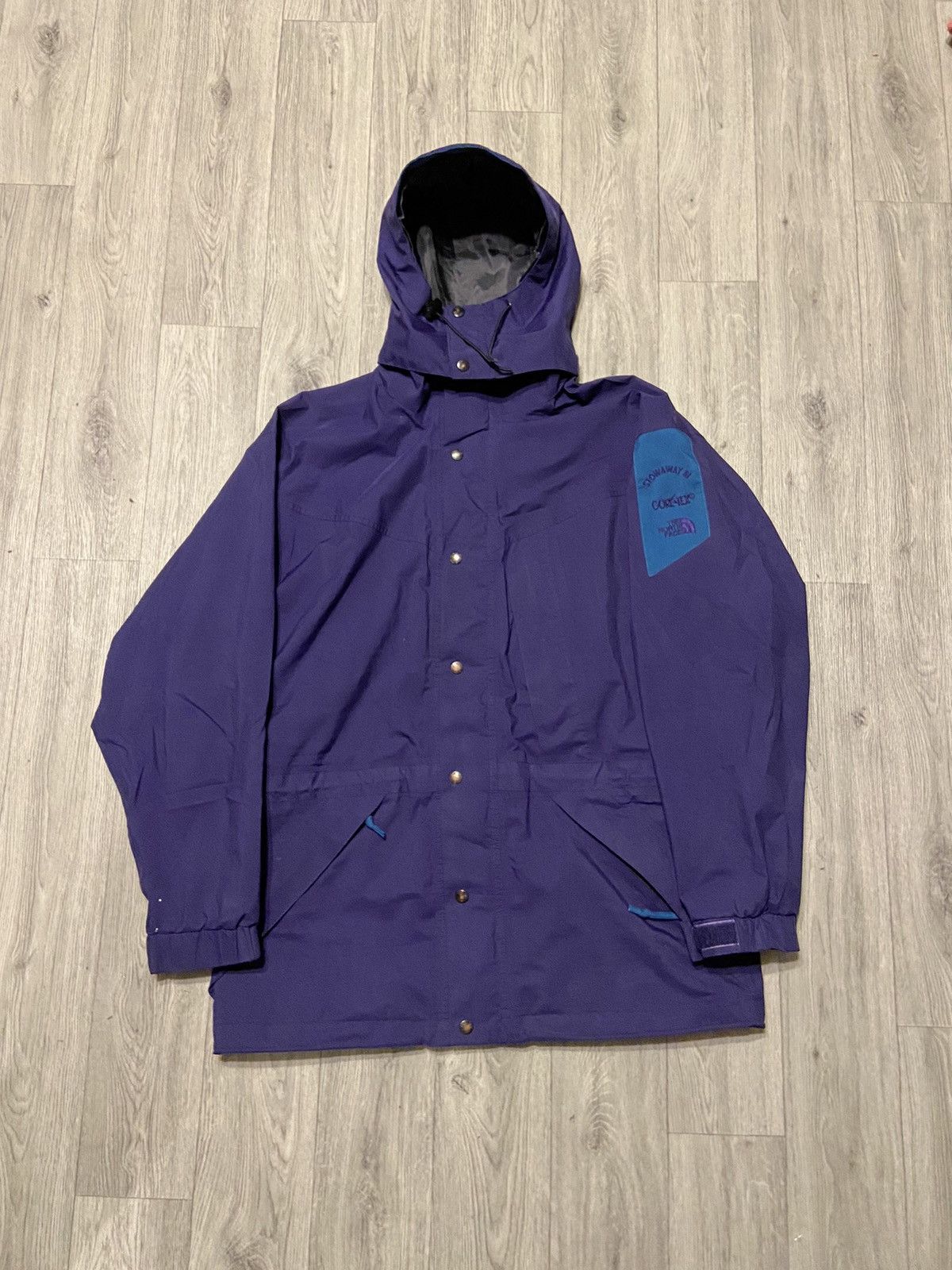 Vintage Vintage The North Face Stowaway 3 Gore-Tex Rain Jacket | Grailed