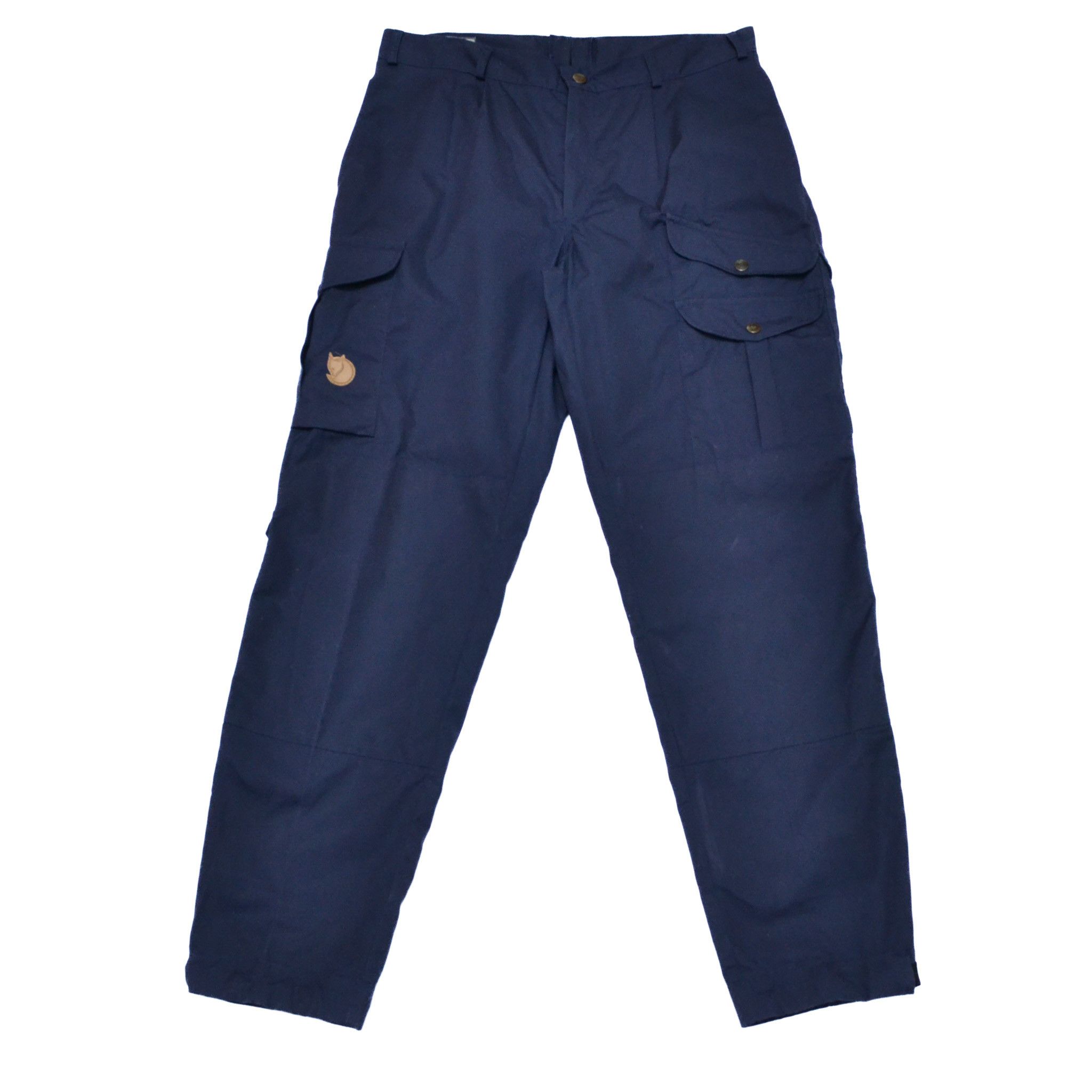 Vintage FjallRaven Wax Cotton Hiking Walking Trousers Pants