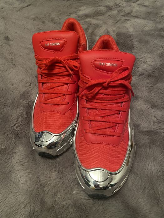 raf simons ozweego red