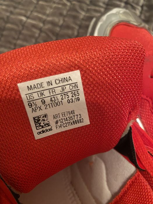 raf simons ozweego red