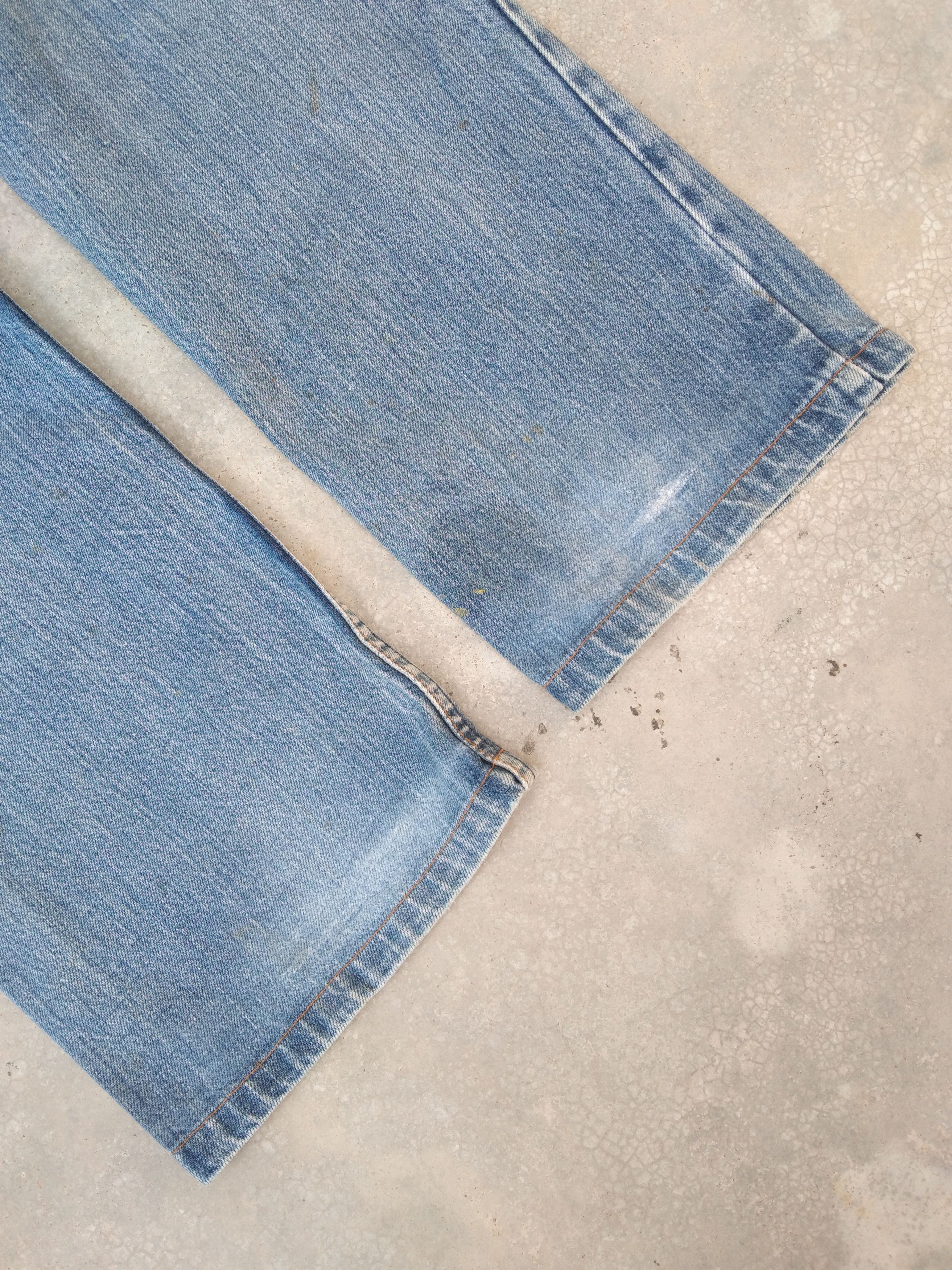 Jean × Levi's × Vintage 90s Vintage Levis 512 Distressed Jeans 28x29.5 Size US 28 / EU 44 - 4 Thumbnail