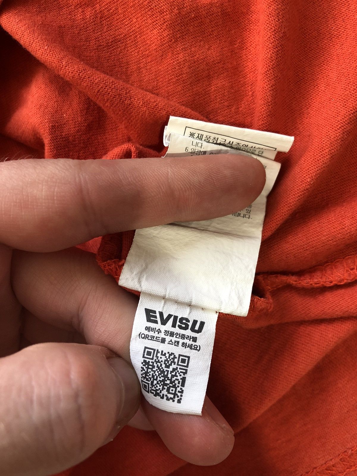 Evisu × Japanese Brand × Vintage Y2K Evisu Big Logo T-Shirt vintage Size US XXL / EU 58 / 5 - 6 Thumbnail
