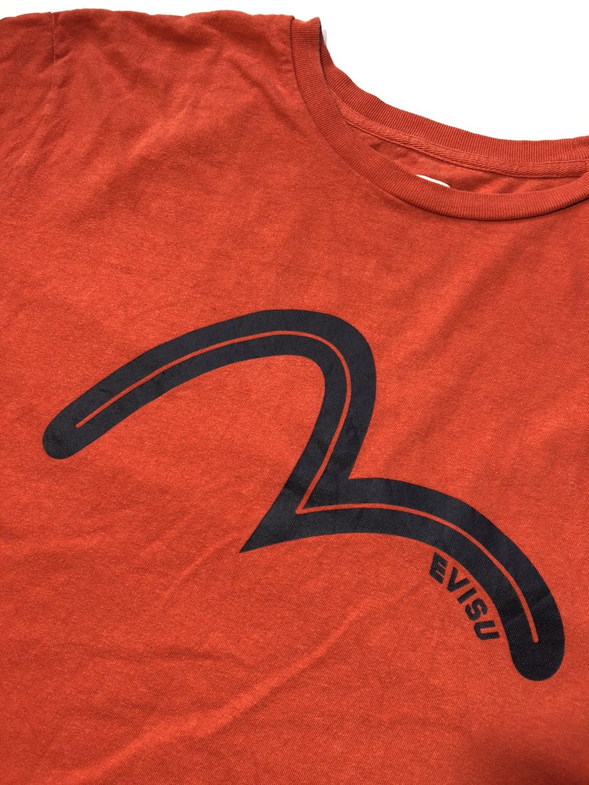 Evisu × Japanese Brand × Vintage Y2K Evisu Big Logo T-Shirt vintage Size US XXL / EU 58 / 5 - 4 Thumbnail