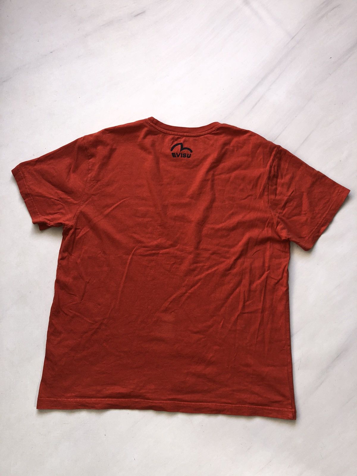 Evisu × Japanese Brand × Vintage Y2K Evisu Big Logo T-Shirt vintage Size US XXL / EU 58 / 5 - 7 Thumbnail