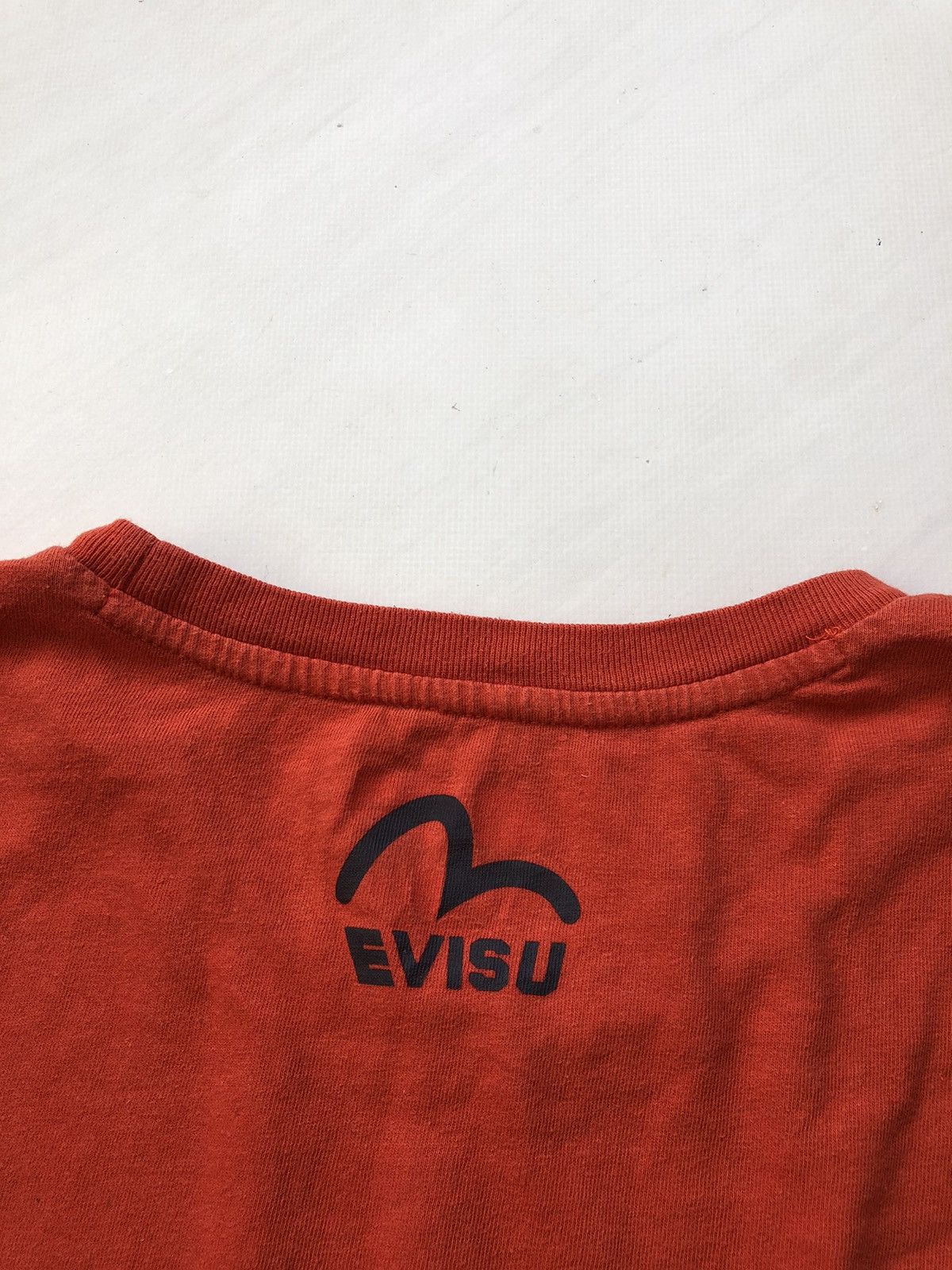 Evisu × Japanese Brand × Vintage Y2K Evisu Big Logo T-Shirt vintage Size US XXL / EU 58 / 5 - 8 Thumbnail