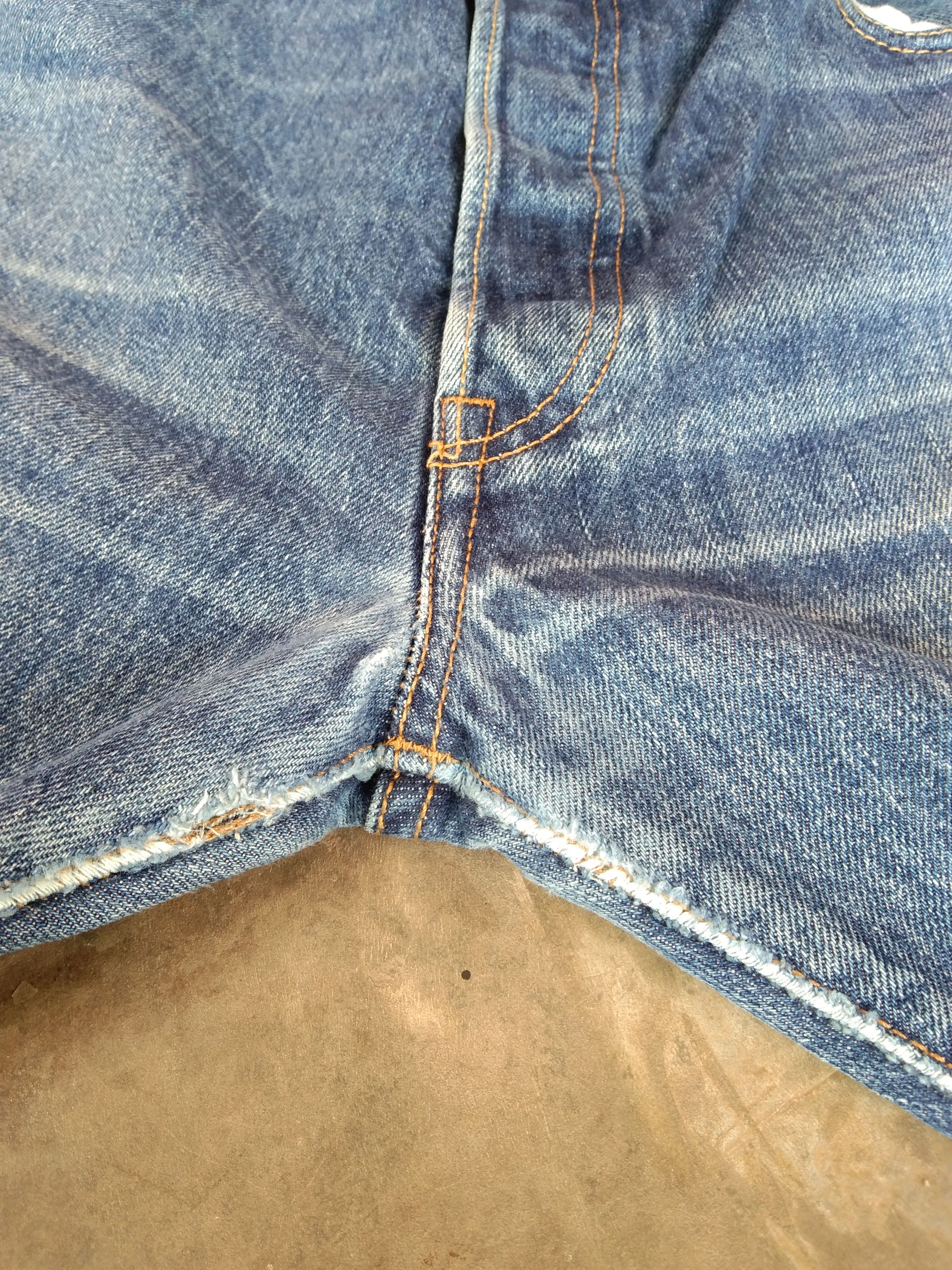 Levi's Vintage Levi's 501 Straight Leg Distressed Jeans 36x32 Size US 36 / EU 52 - 5 Thumbnail
