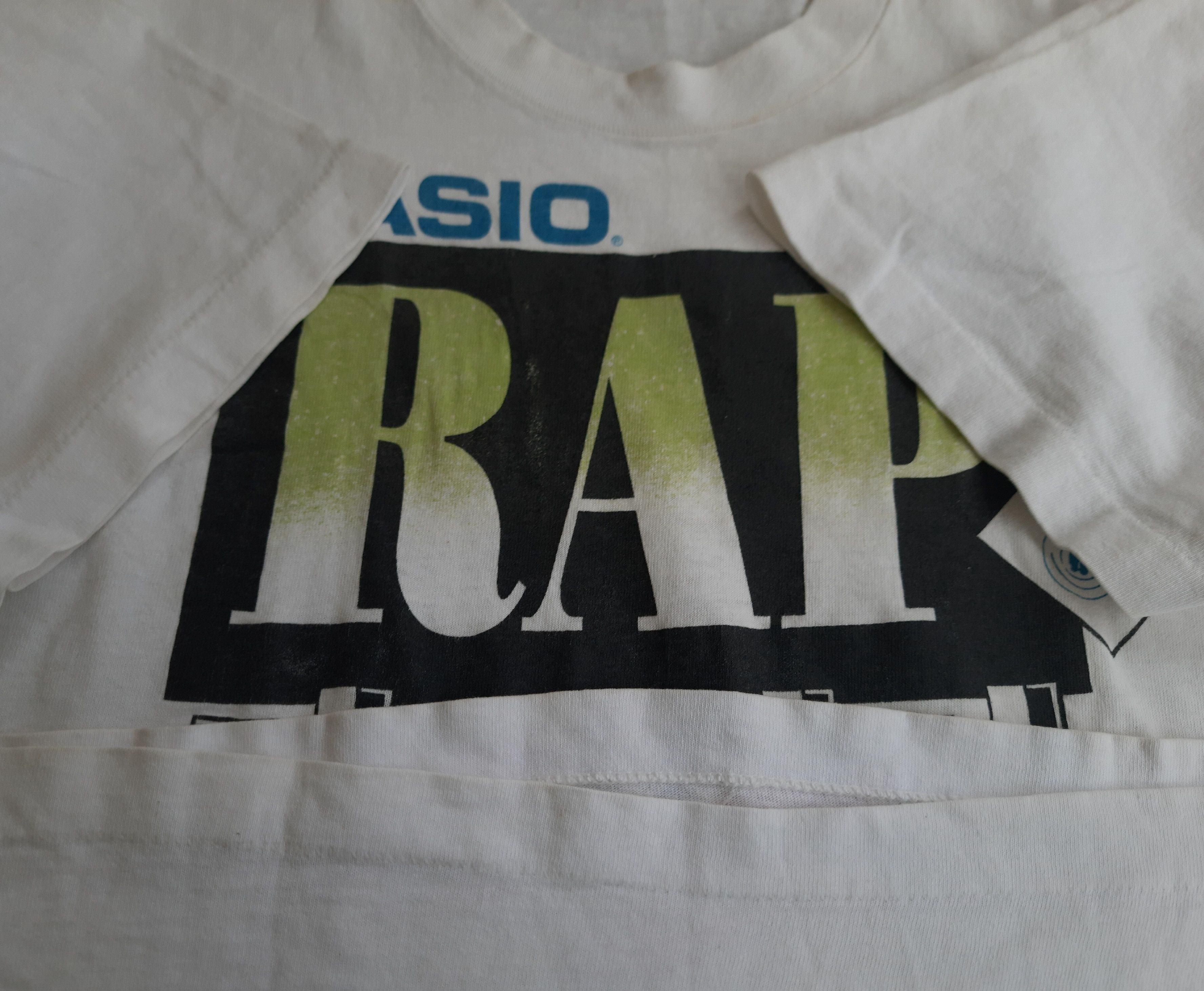 Casio Vintage 90s CASIO RAP TEES Promo T shirt Size US M / EU 48-50 / 2 - 7 Thumbnail