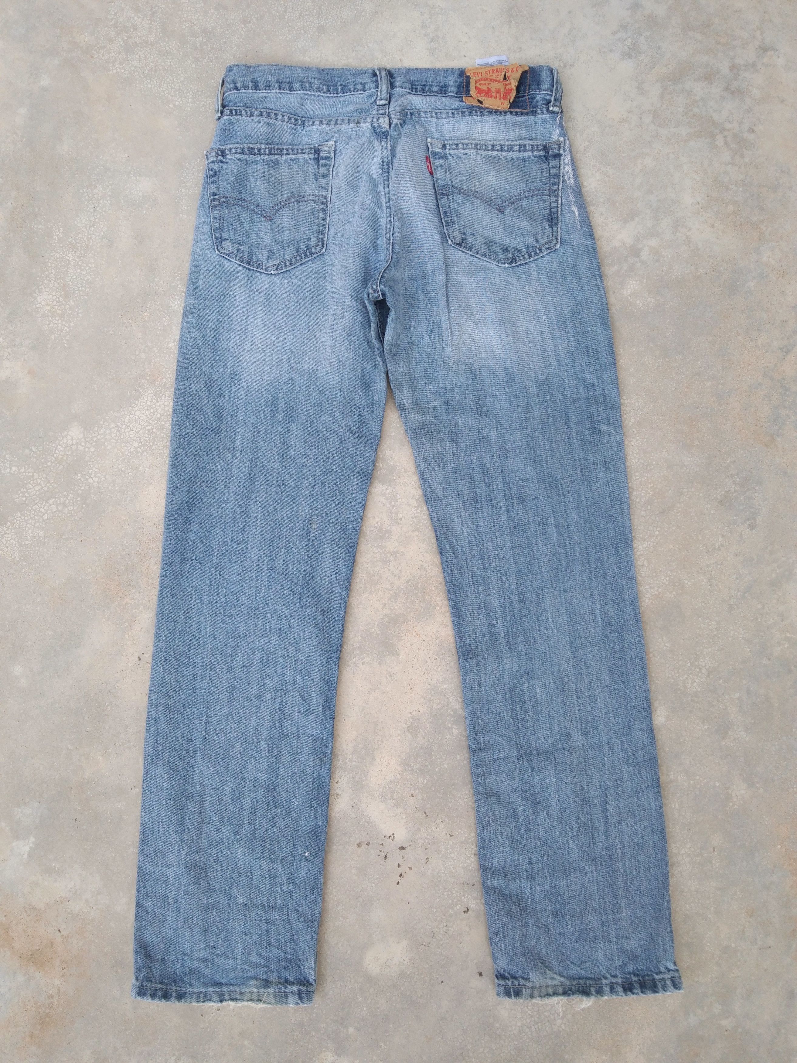 Jean × Levi's × Vintage Vintage Levis 514 Blue Wash Jeans 30x30 Size US 30 / EU 46 - 2 Thumbnail