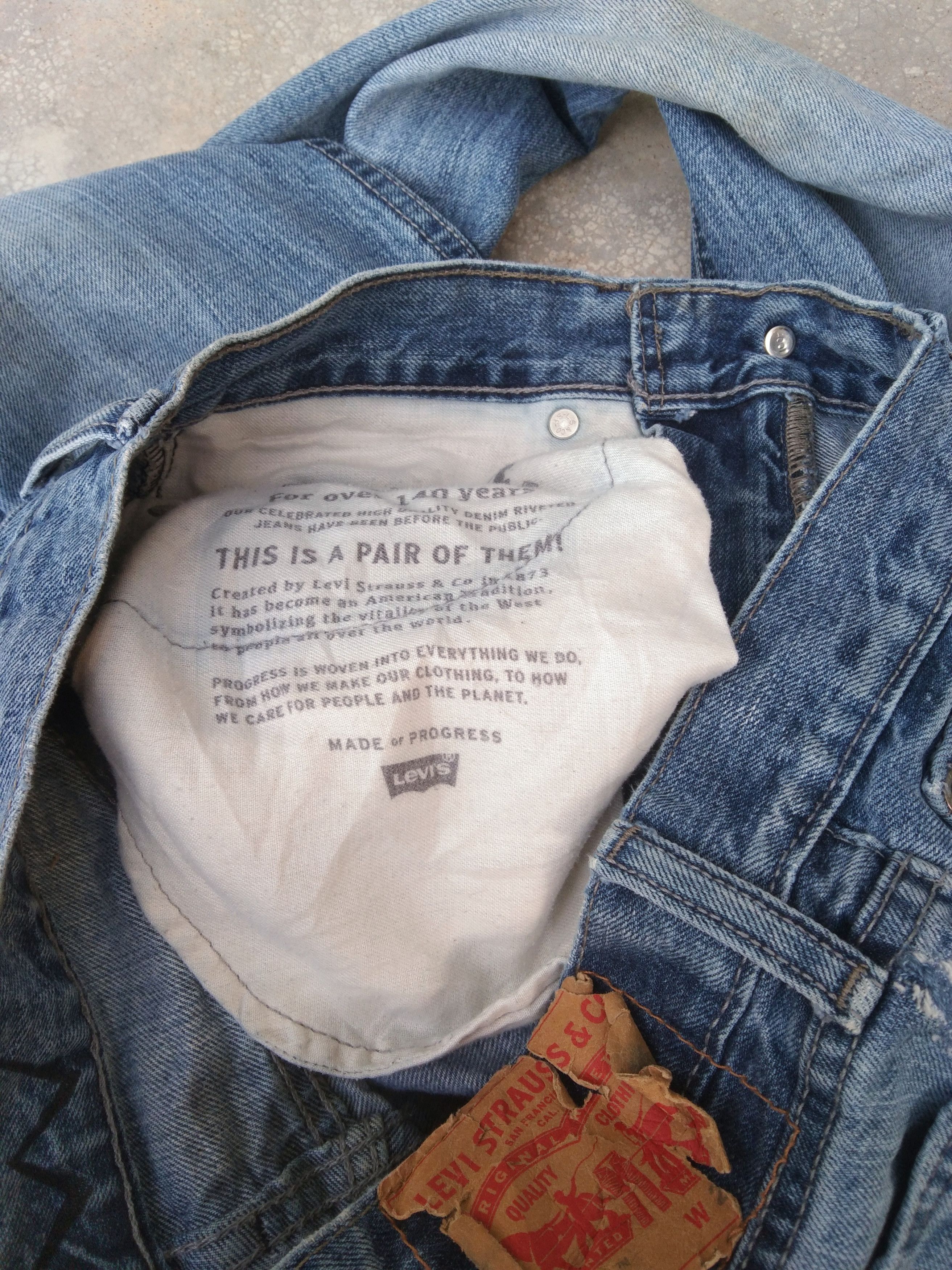 Jean × Levi's × Vintage Vintage Levis 514 Blue Wash Jeans 30x30 Size US 30 / EU 46 - 6 Thumbnail