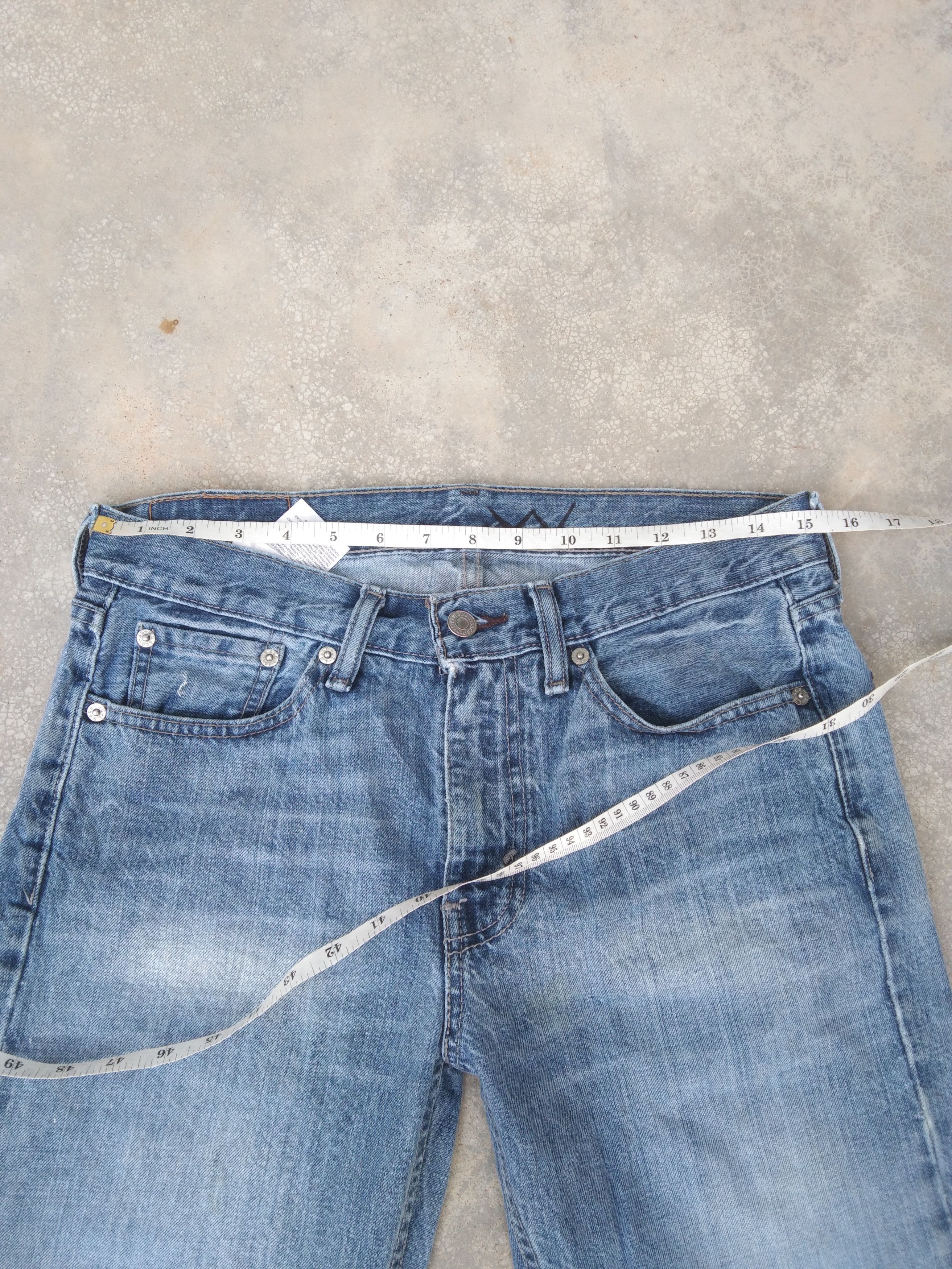 Jean × Levi's × Vintage Vintage Levis 514 Blue Wash Jeans 30x30 Size US 30 / EU 46 - 5 Thumbnail