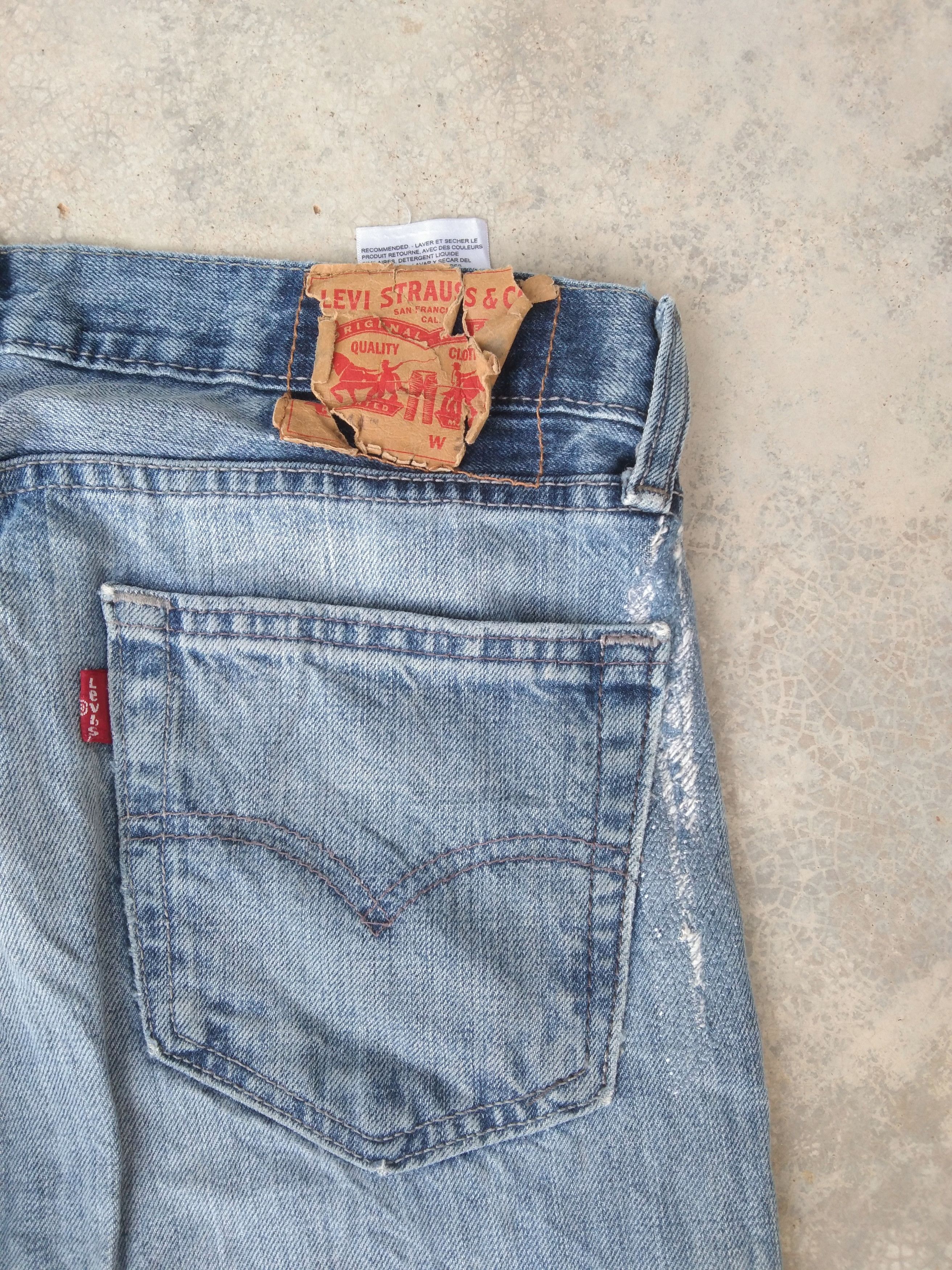 Jean × Levi's × Vintage Vintage Levis 514 Blue Wash Jeans 30x30 Size US 30 / EU 46 - 3 Thumbnail