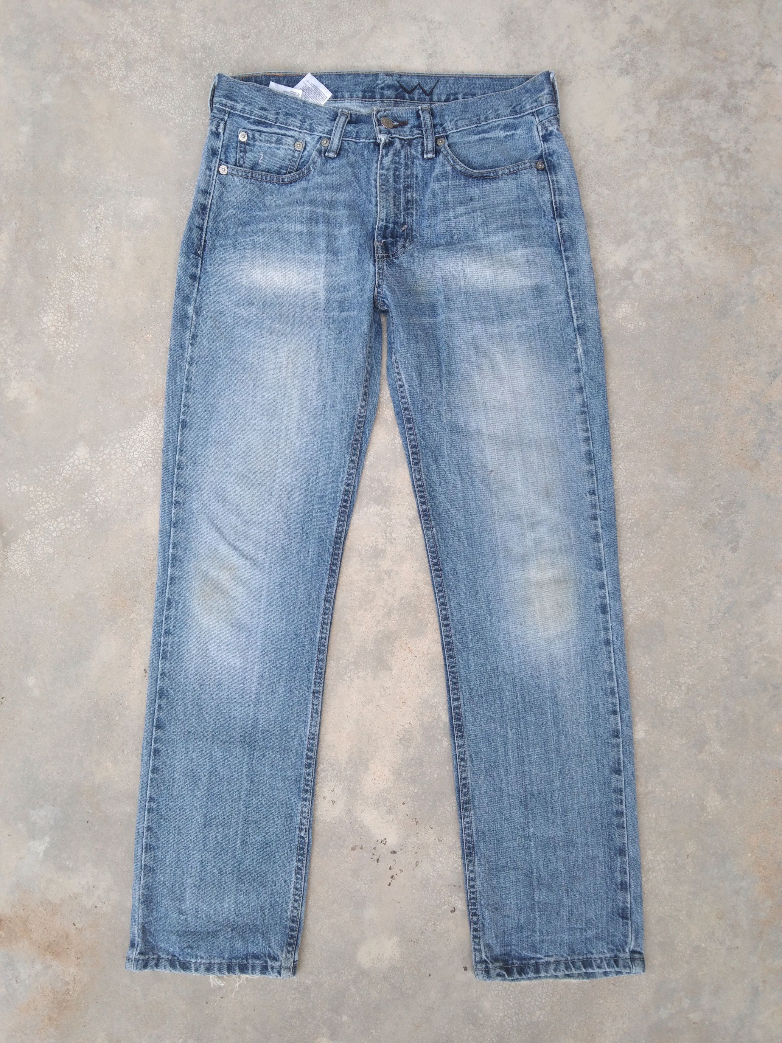 Jean × Levi's × Vintage Vintage Levis 514 Blue Wash Jeans 30x30 Size US 30 / EU 46 - 1 Thumbnail