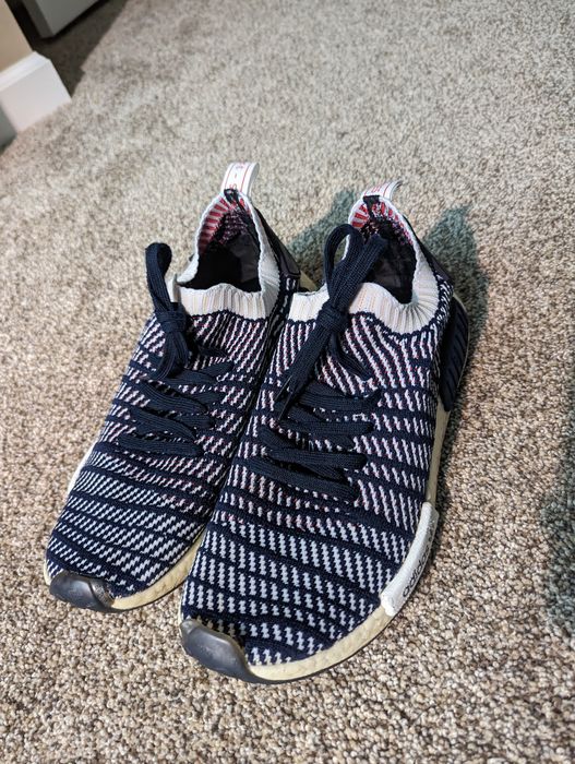 Adidas nmd r1 hotsell stlt navy white red