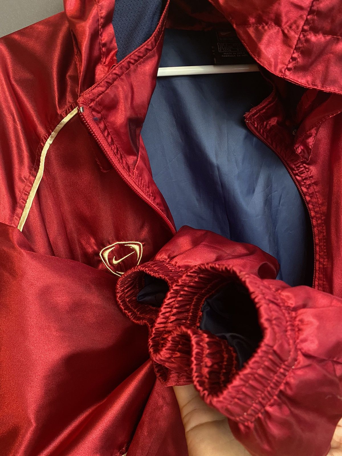 Vintage Nike Vintage Light Jacket 💨💨💨💨🦑🦑 Size US L / EU 52-54 / 3 - 9 Thumbnail