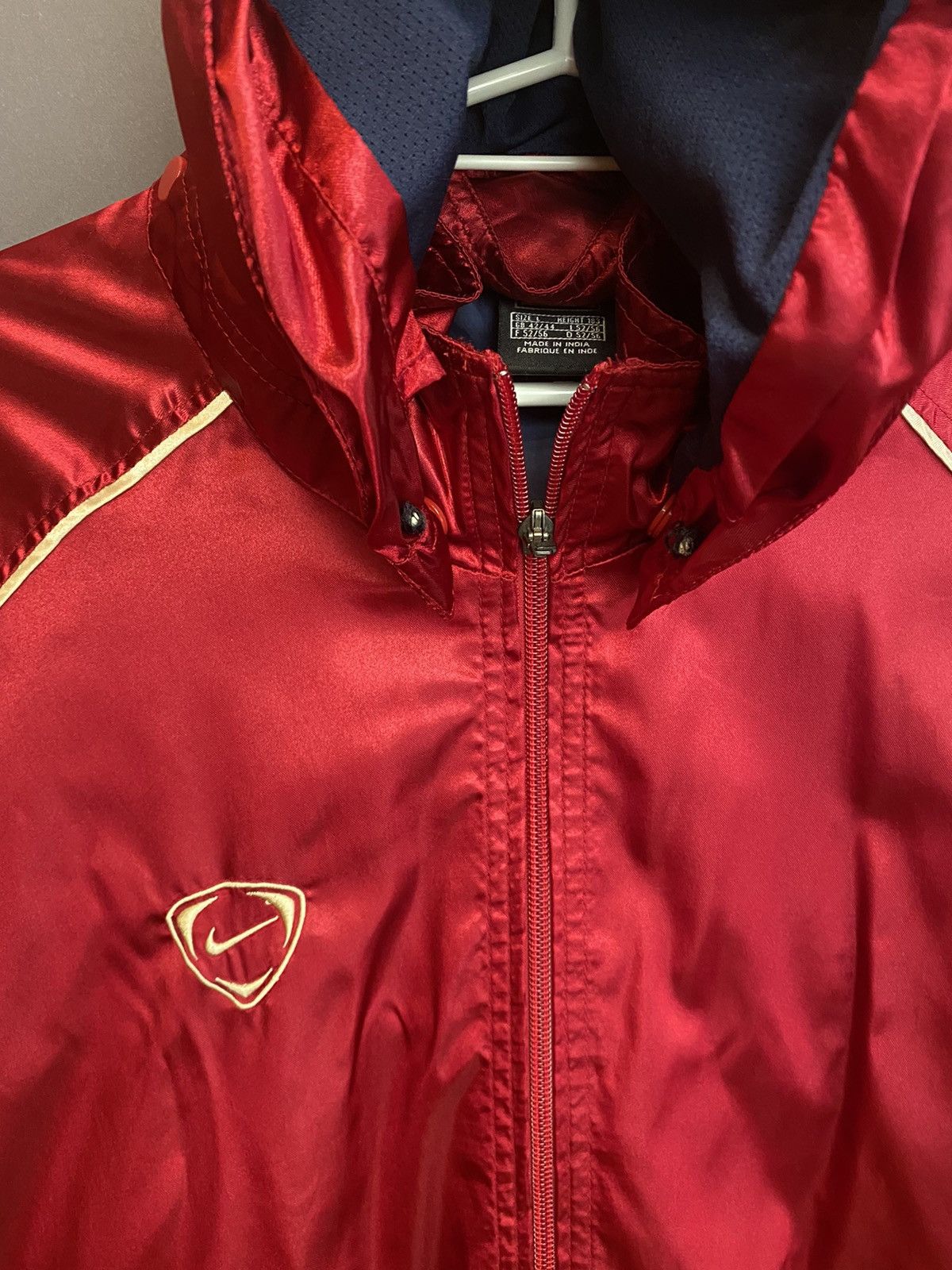 Vintage Nike Vintage Light Jacket 💨💨💨💨🦑🦑 Size US L / EU 52-54 / 3 - 5 Thumbnail