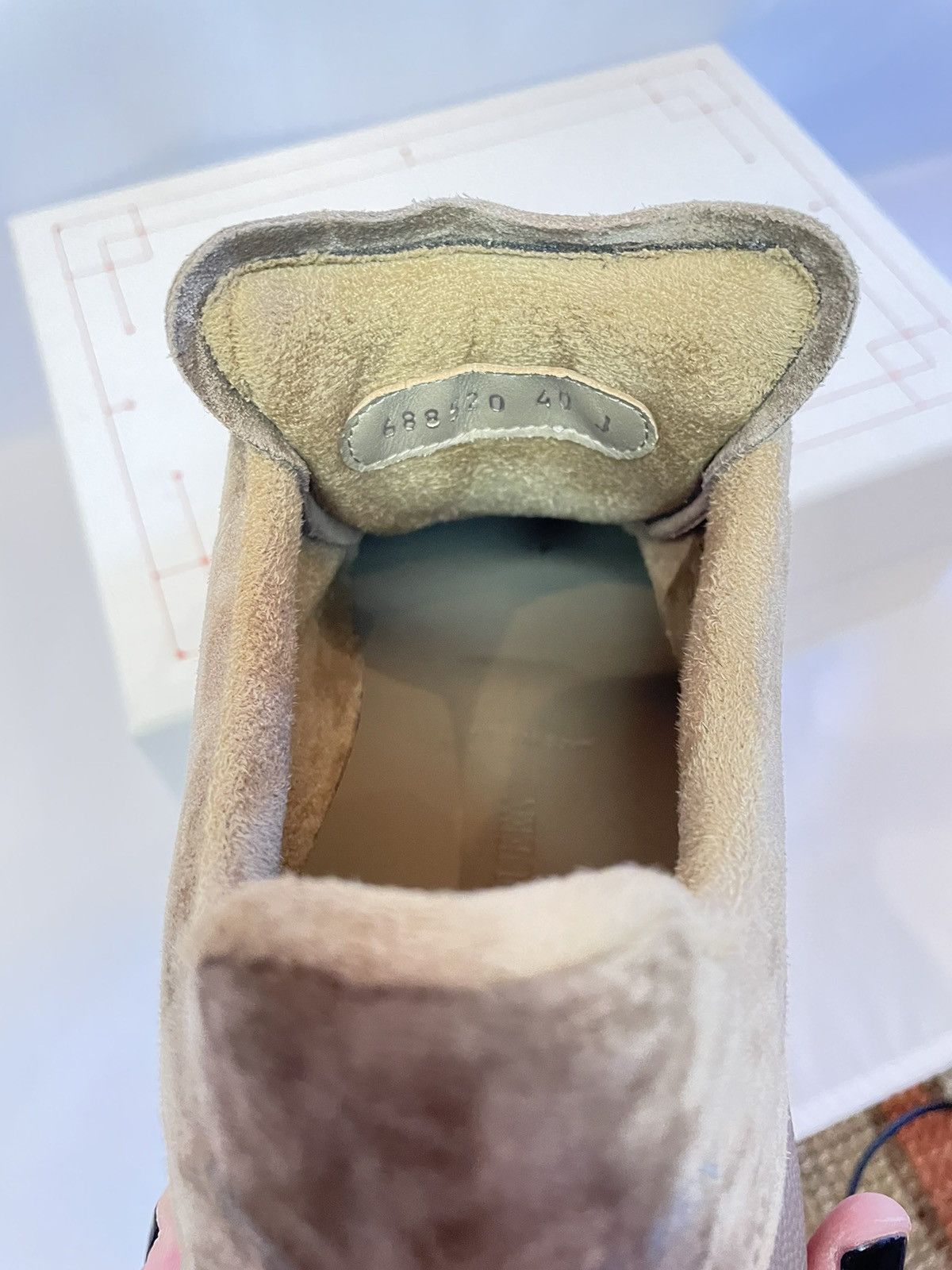 Alexander McQueen Men’s Oversized Leather Suede Sensory Sneaker Size 40EU 8US Size US 7 / EU 40 - 7 Thumbnail