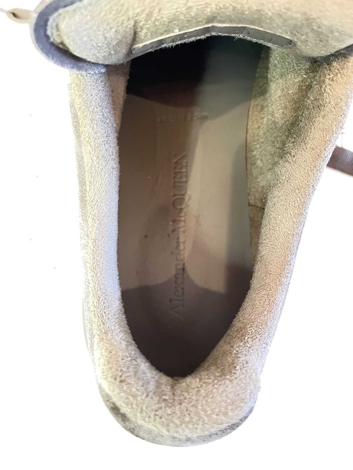Alexander McQueen Men’s Oversized Leather Suede Sensory Sneaker Size 40EU 8US Size US 7 / EU 40 - 10 Thumbnail