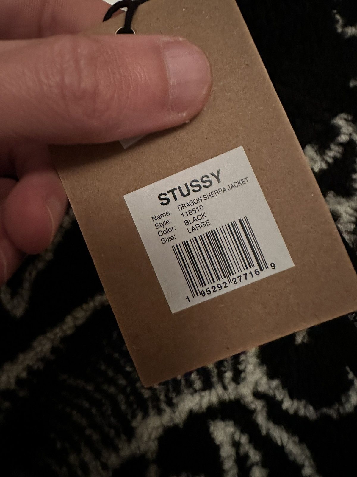 Stussy Stussy Dragon Sherpa Jacket Size US L / EU 52-54 / 3 - 14 Thumbnail