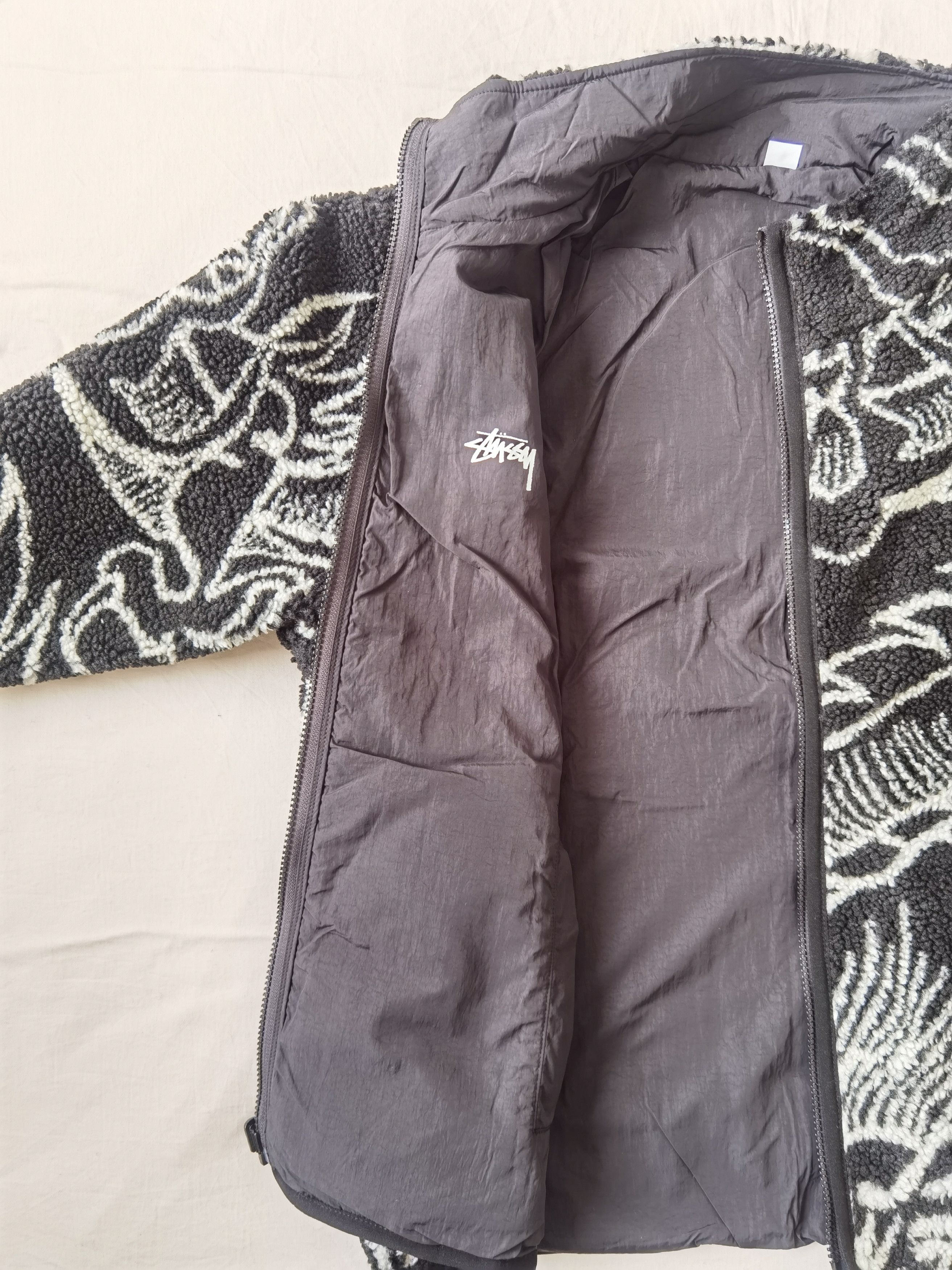 Stussy Stussy Dragon Sherpa Jacket Size US L / EU 52-54 / 3 - 6 Thumbnail