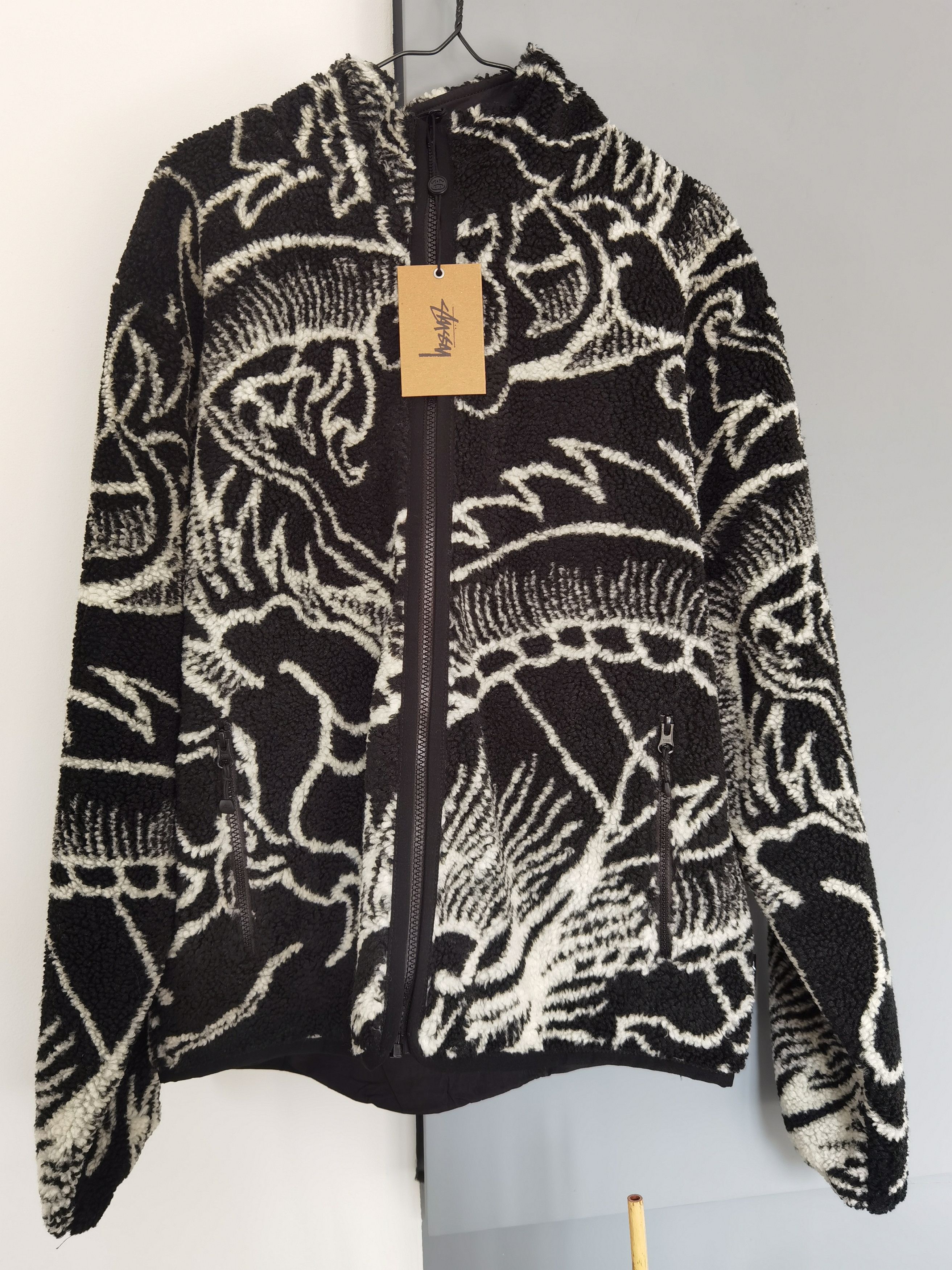 Stussy Stussy Dragon Sherpa Jacket Size US L / EU 52-54 / 3 - 5 Thumbnail