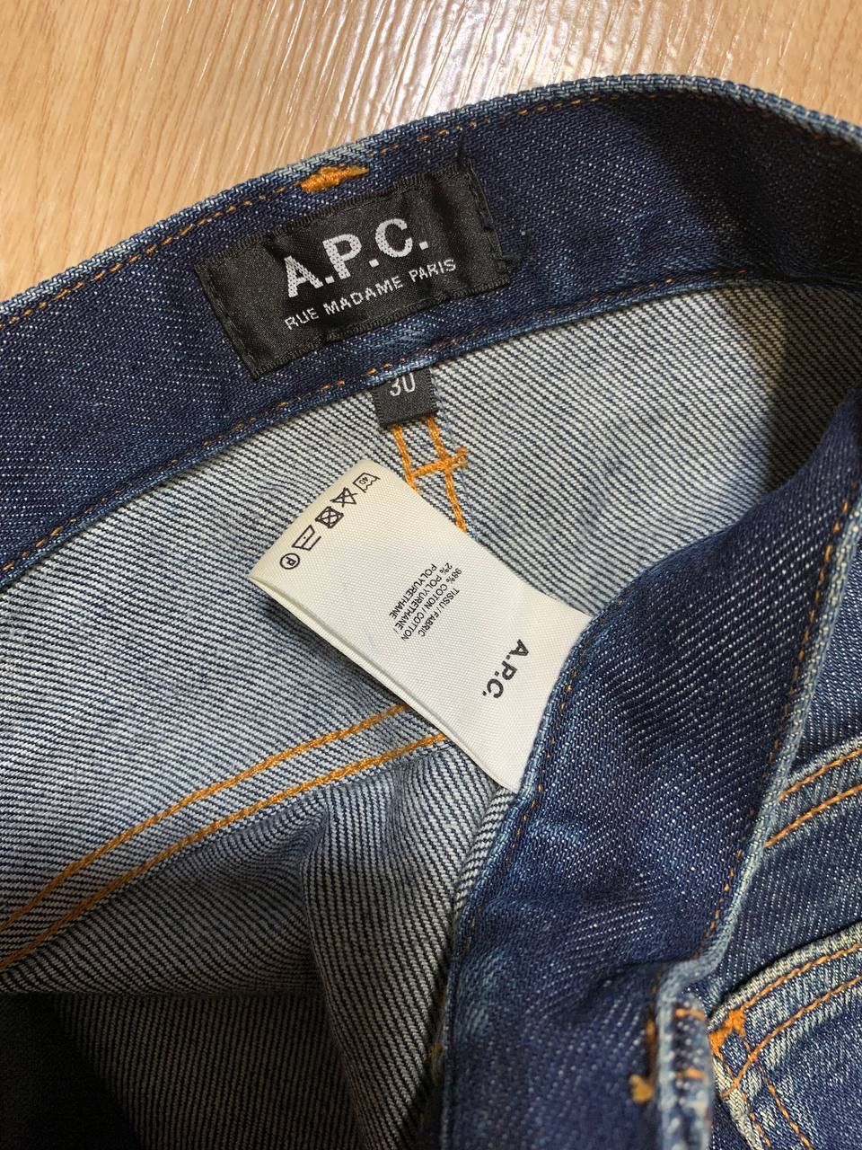 A.P.C. A.P.C. Denim Jeans Pant Size US 30 / EU 46 - 12 Thumbnail