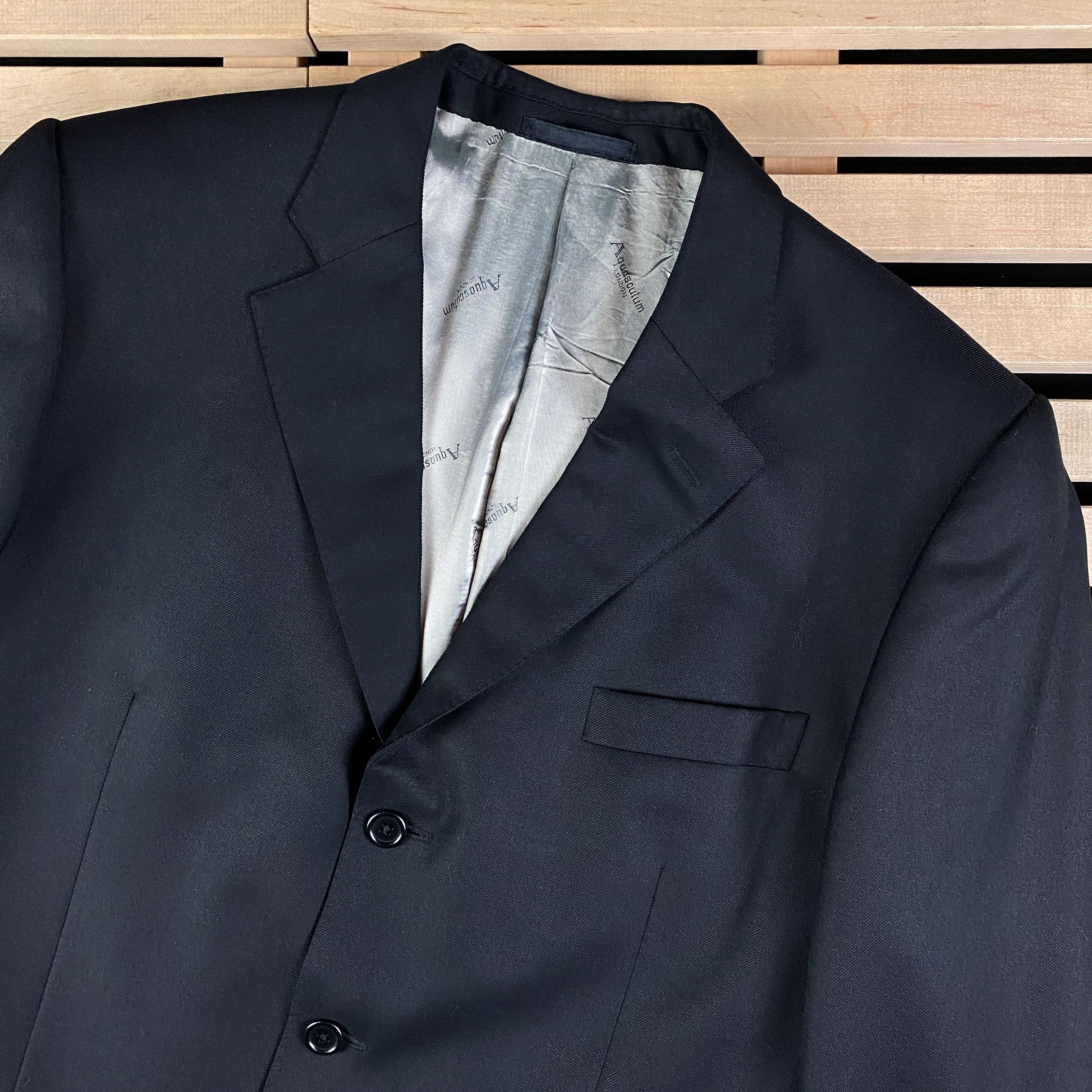 Aquascutum Mens Blazer Jacket Aquascutum Size XL Size 42R - 2 Thumbnail