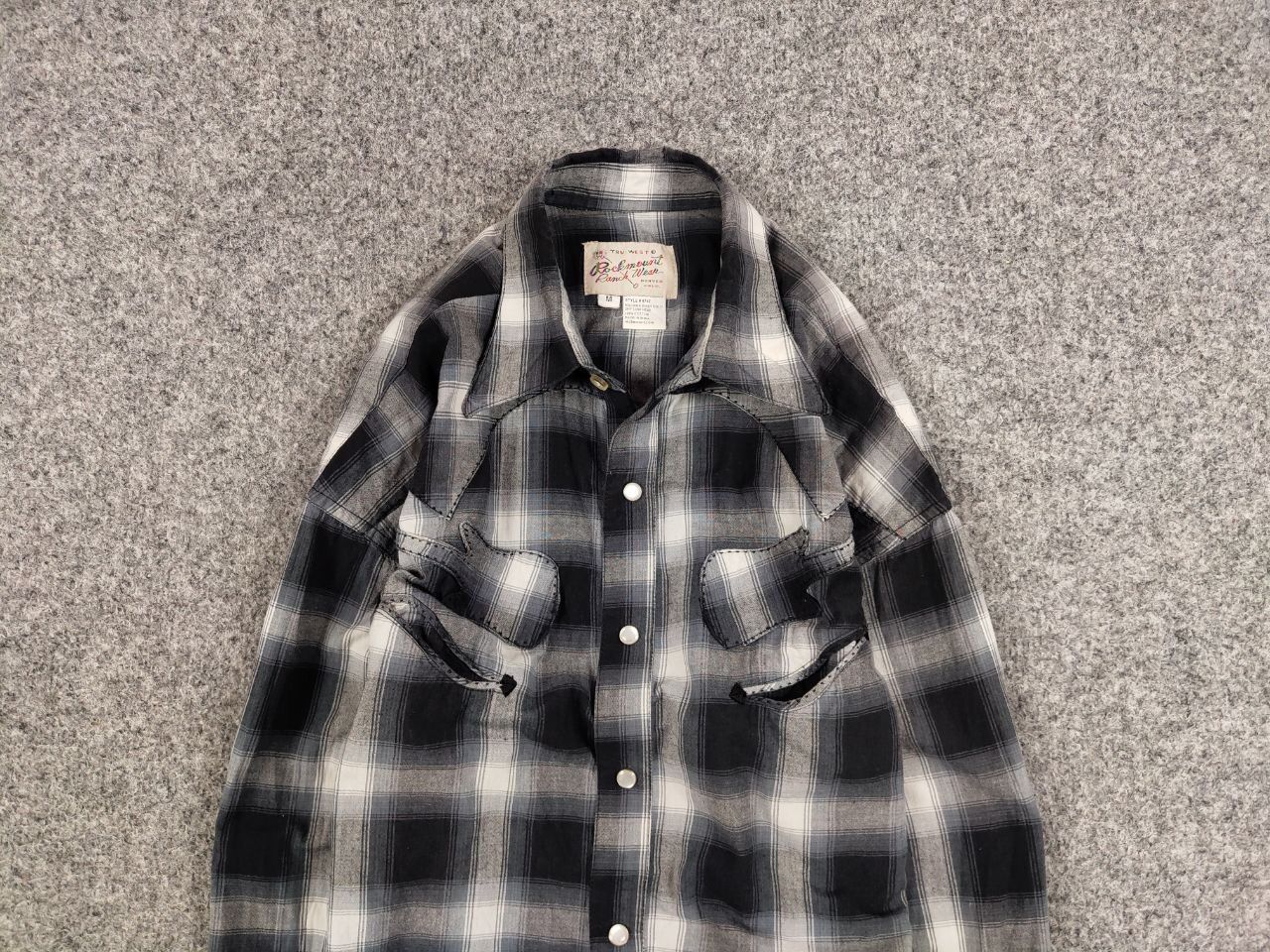 Rockmount Ranch Wear Vintage 90s Rockmount Ranch Wear Checked Button Up Shirt Size US M / EU 48-50 / 2 - 8 Thumbnail