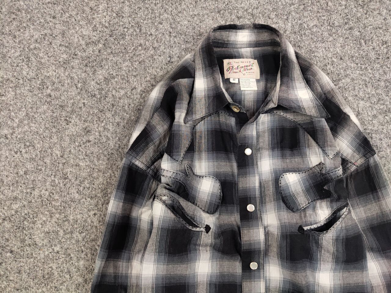 Rockmount Ranch Wear Vintage 90s Rockmount Ranch Wear Checked Button Up Shirt Size US M / EU 48-50 / 2 - 11 Thumbnail