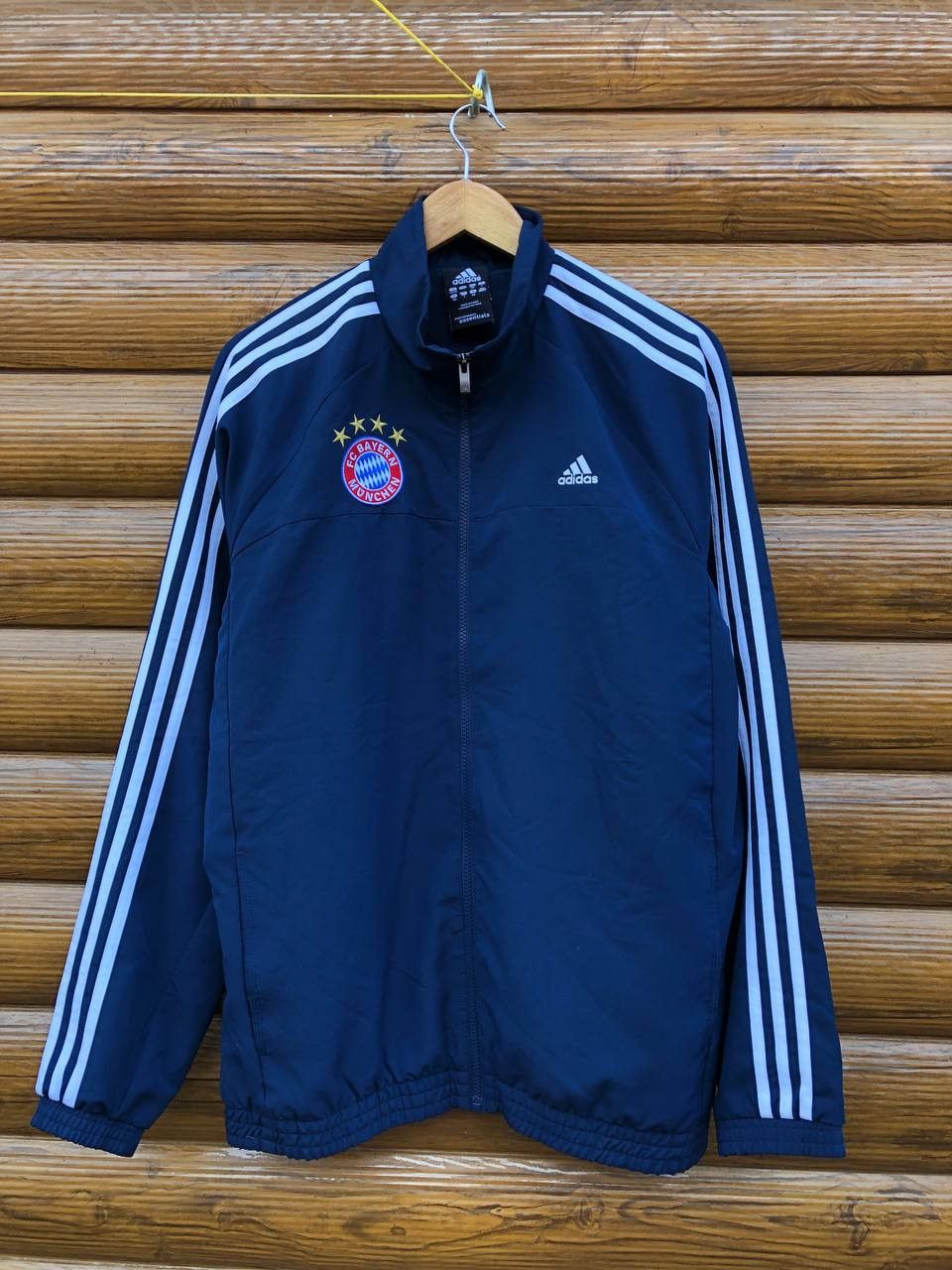 Vintage Bayern Munich Vintage Football Track Jacket Adidas Size US XL / EU 56 / 4 - 1 Thumbnail