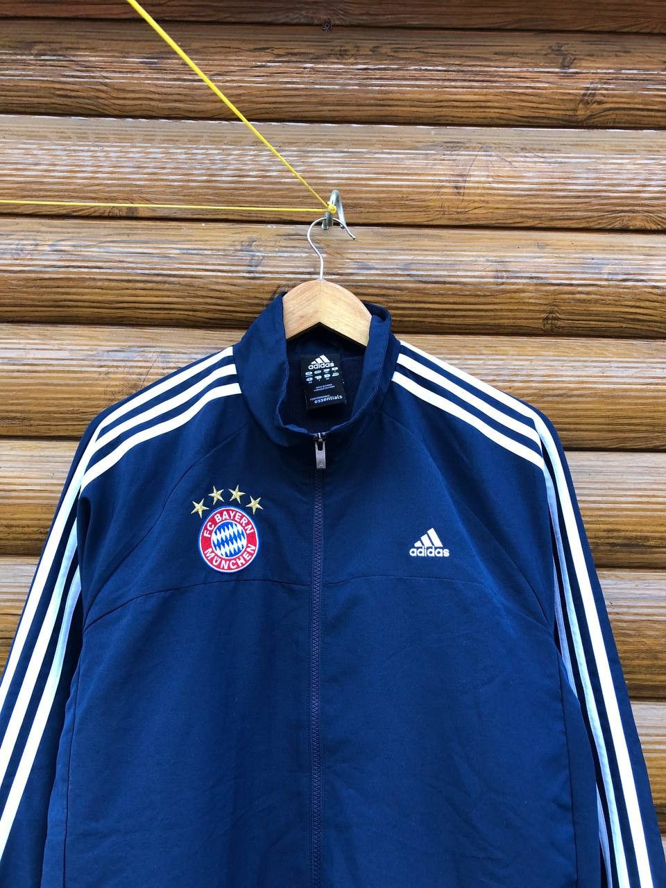 Vintage Bayern Munich Vintage Football Track Jacket Adidas Size US XL / EU 56 / 4 - 3 Thumbnail