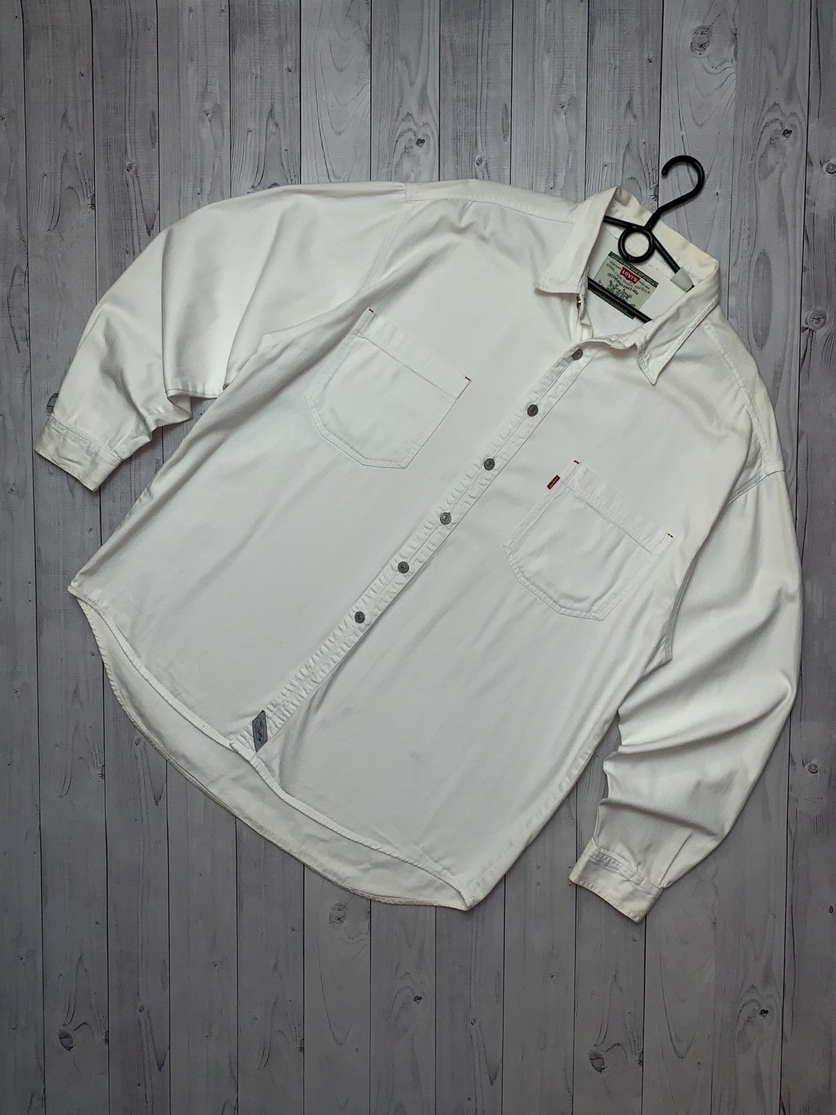 Vintage Levis denim shirt size XL rare