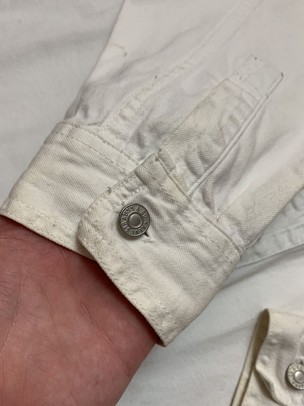 Levi's × Levi's Vintage Clothing × Vintage Vintage Levis denim shirt size XL rare Size US XL / EU 56 / 4 - 8 Thumbnail