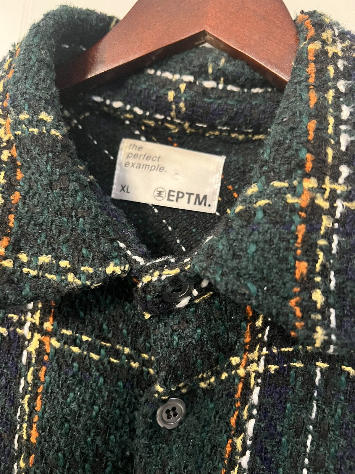 EPTM. EPTM Oversized Flannel Size US XL / EU 56 / 4 - 1 Thumbnail