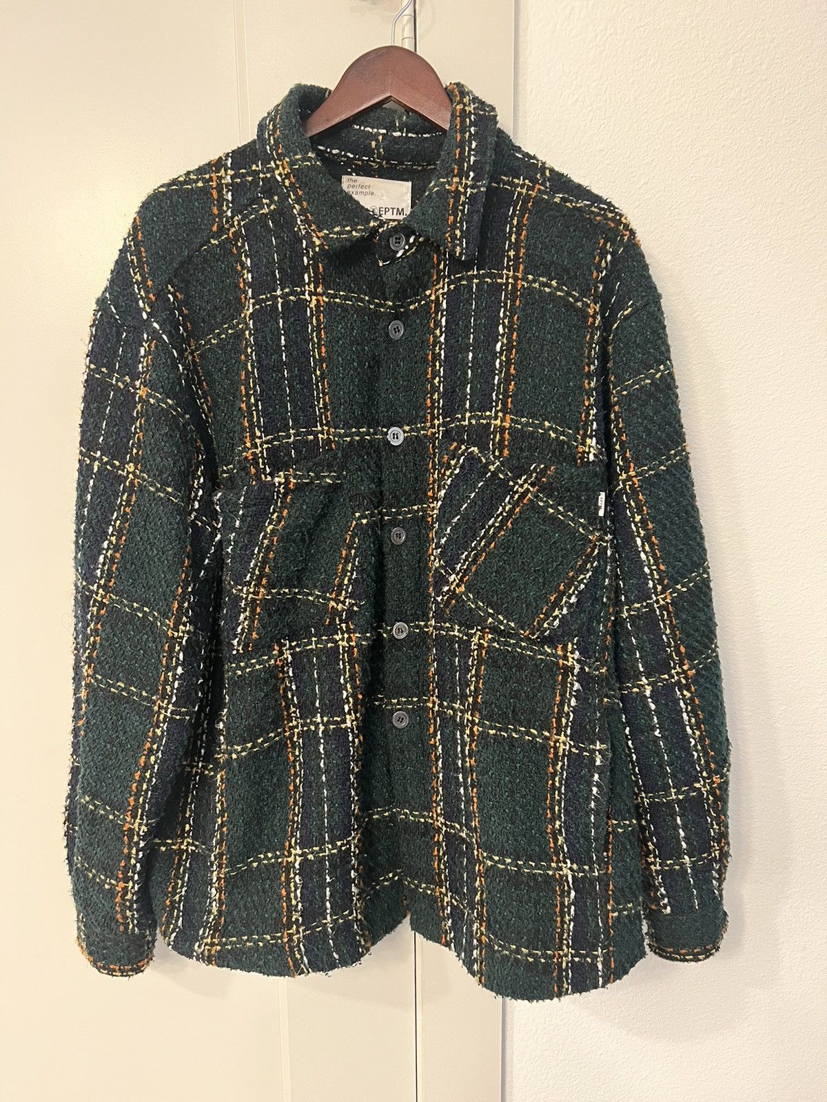 EPTM. EPTM Oversized Flannel Size US XL / EU 56 / 4 - 2 Thumbnail
