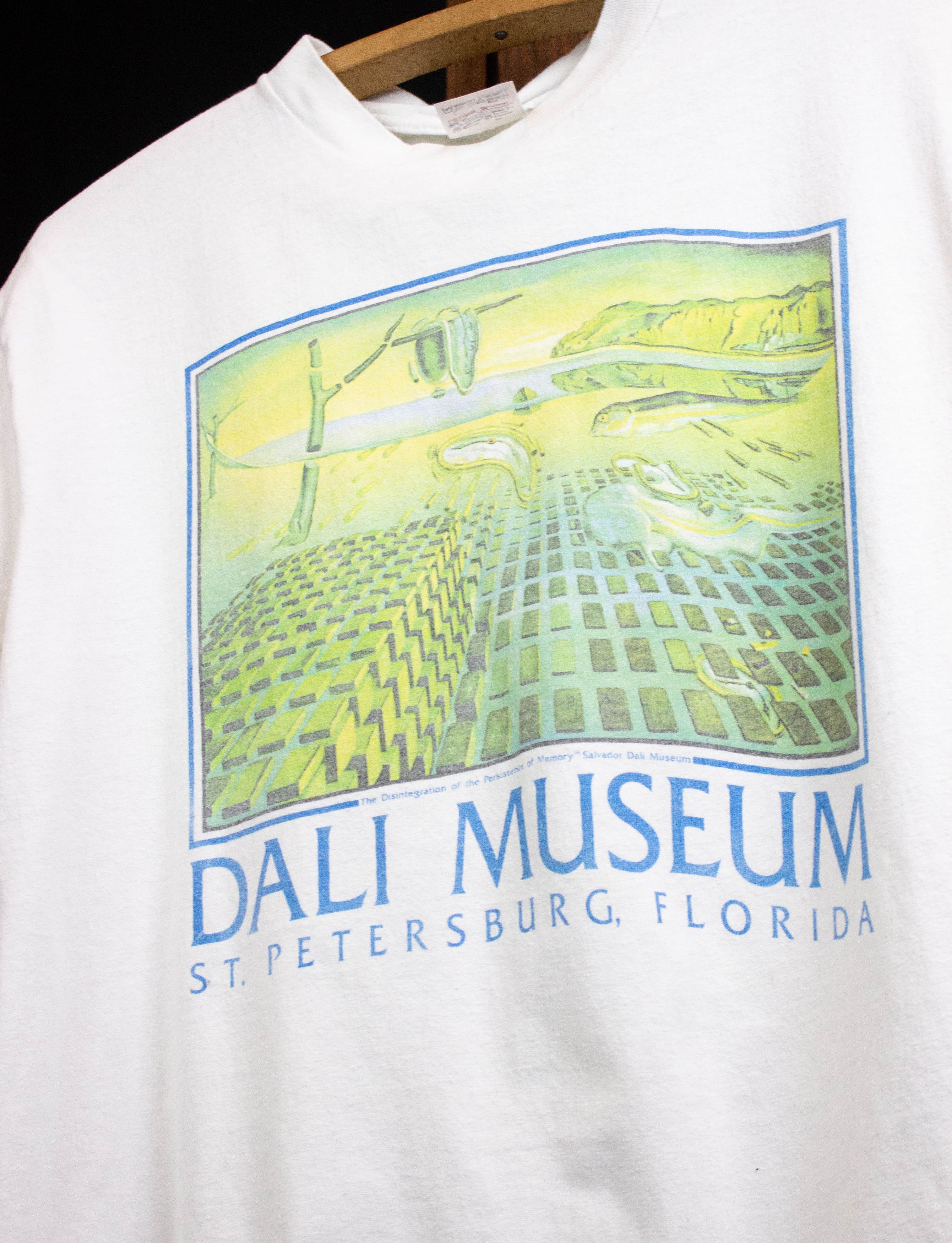 90s Salvador Dali Persistence of Memory Graphic Art T Shirt