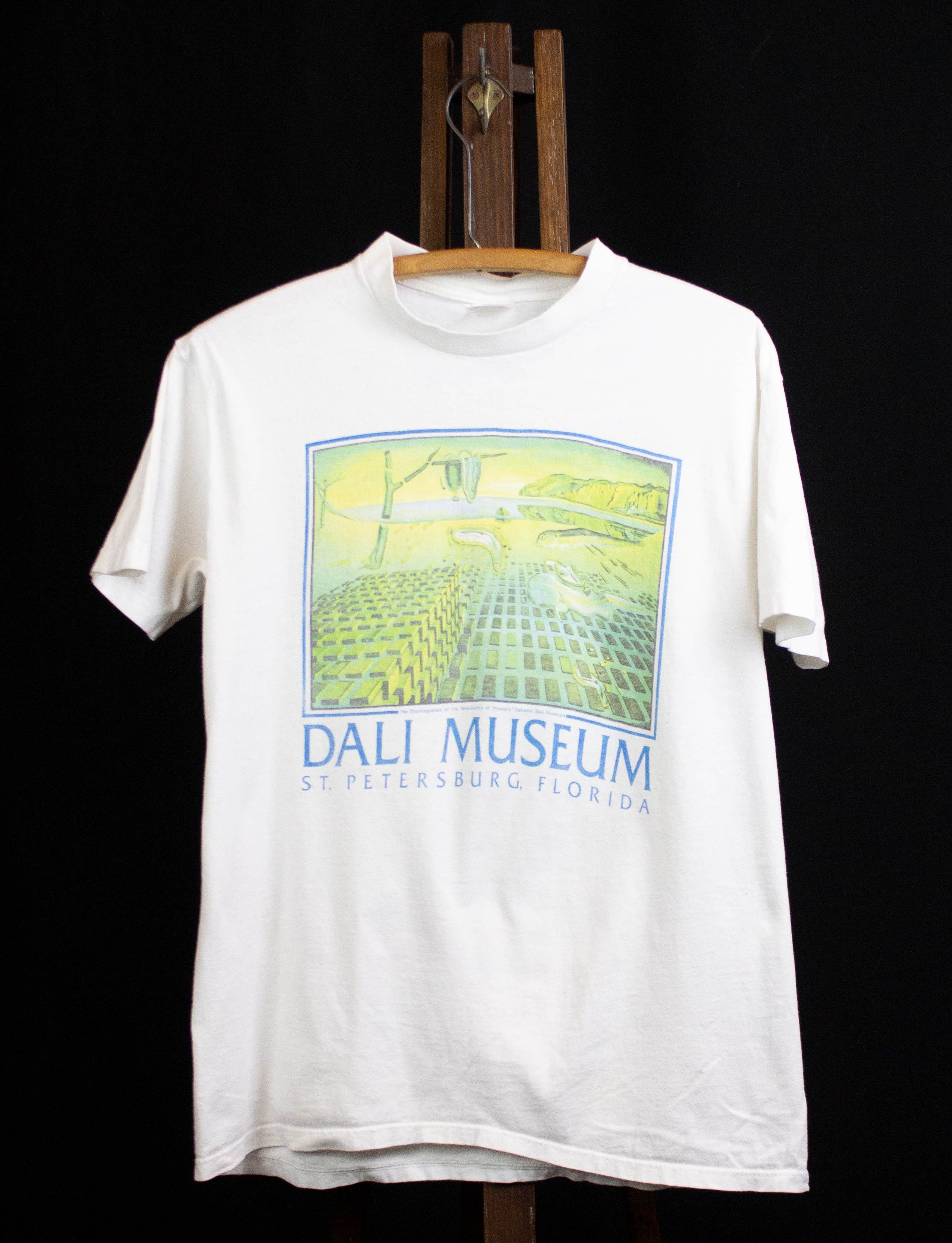90s Salvador Dali Persistence of Memory Graphic Art T Shirt