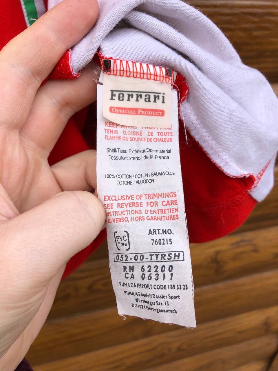 Ferrari × Puma Puma Ferrari Racing Shirt Size US XL / EU 56 / 4 - 4 Thumbnail