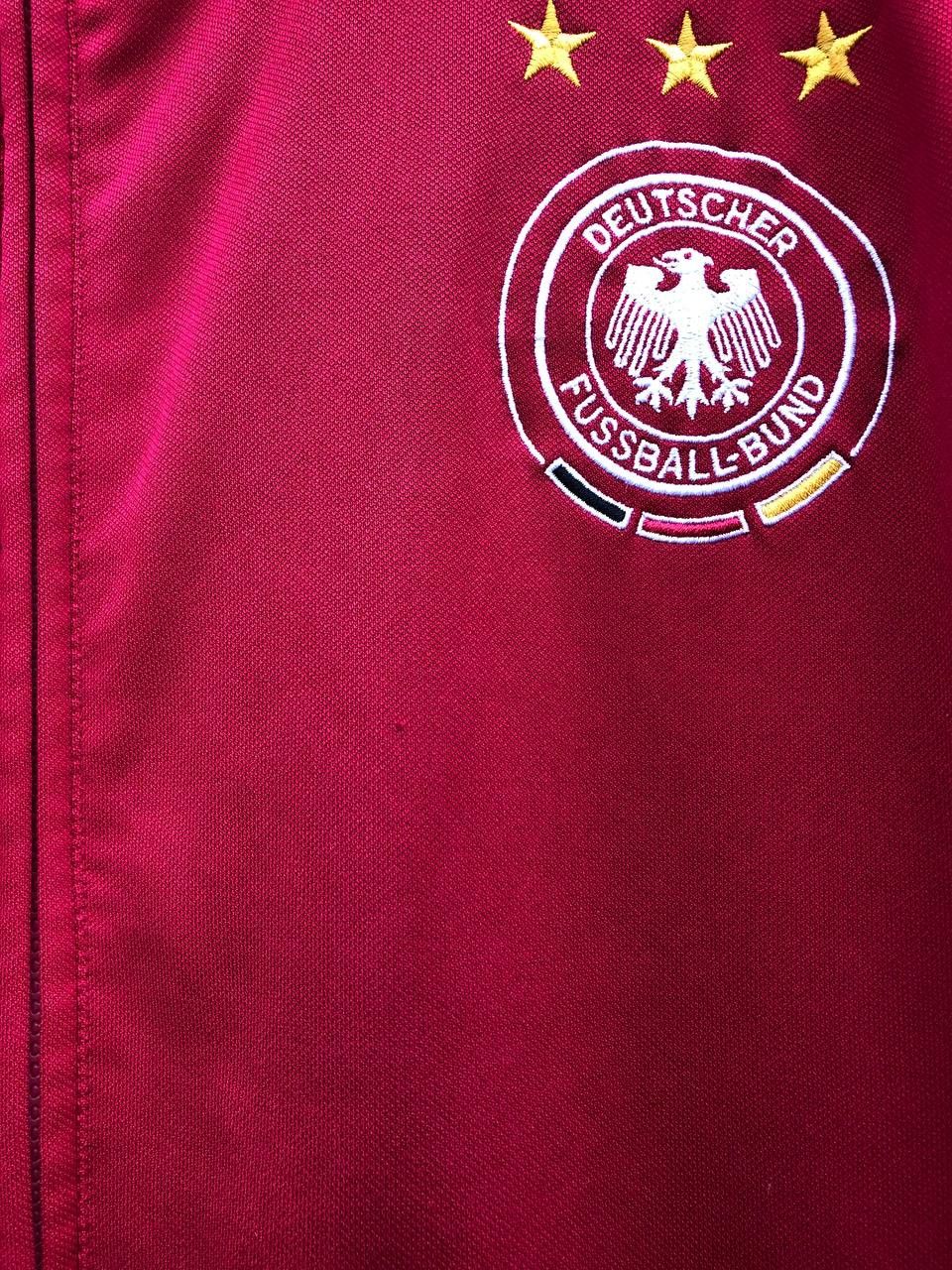 Vintage Adidas Germany National Team Track Jacket Size US XL / EU 56 / 4 - 4 Thumbnail