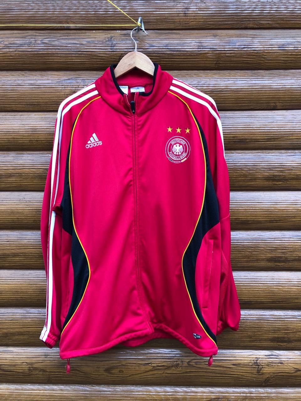Vintage Adidas Germany National Team Track Jacket Size US XL / EU 56 / 4 - 1 Thumbnail