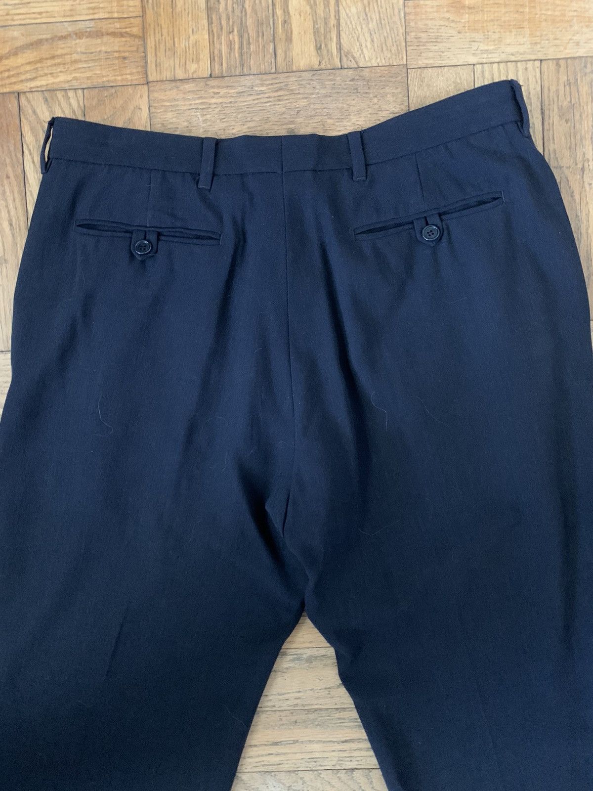 Helmut Lang Helmut Lang Vintage Lana Wool Trousers Size US 32 / EU 48 - 3 Thumbnail