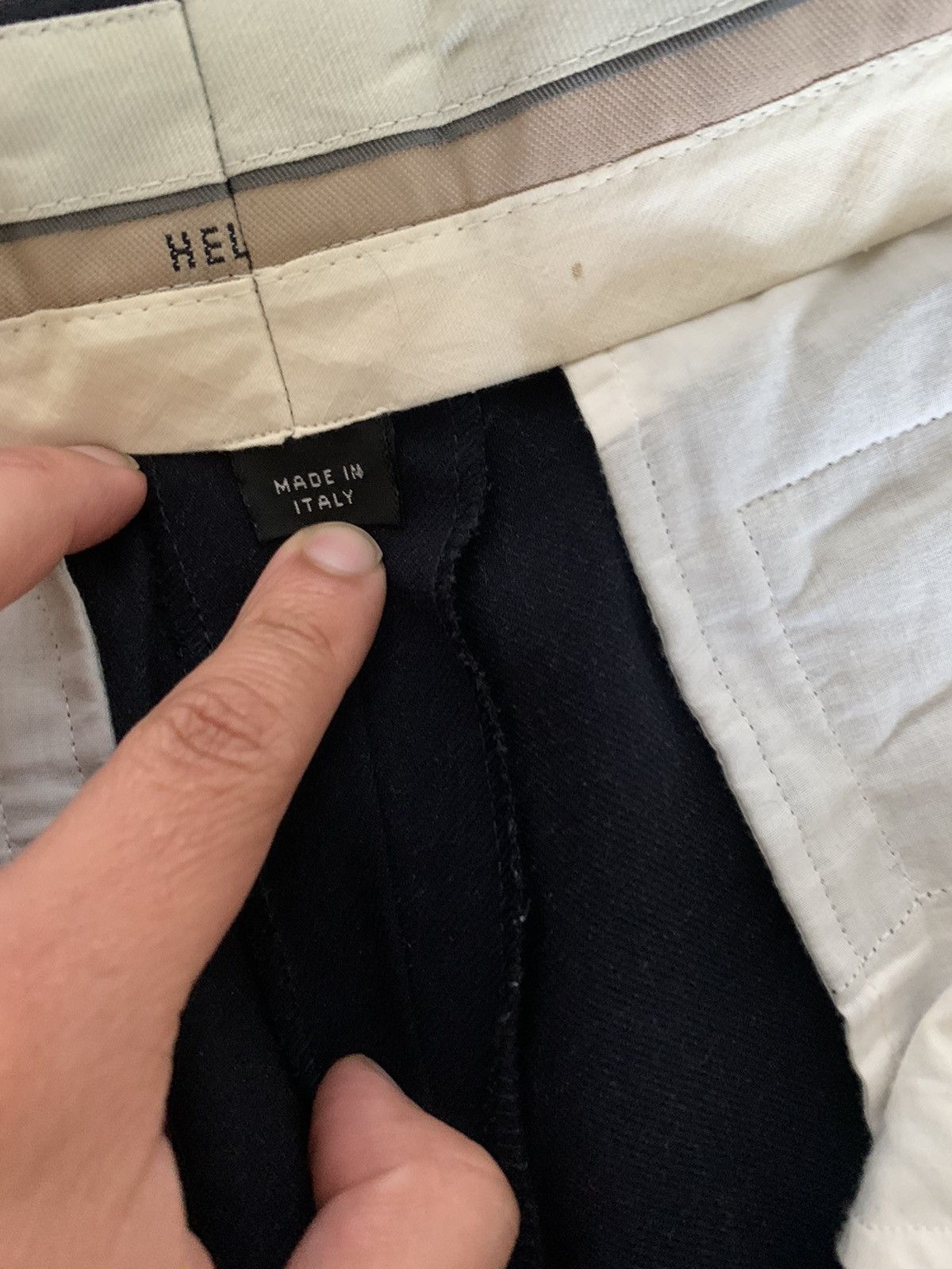 Helmut Lang Helmut Lang Vintage Lana Wool Trousers Size US 32 / EU 48 - 6 Thumbnail