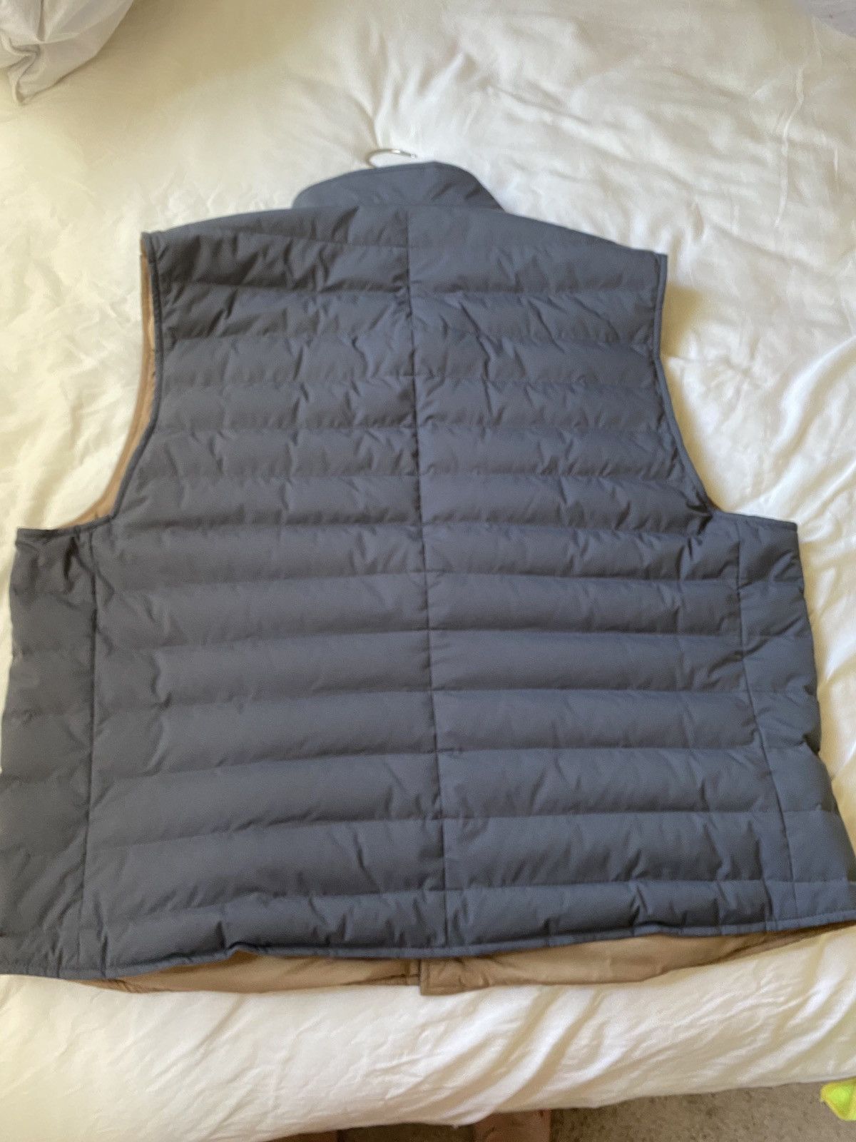 Brunello Cucinelli Down/Nylon Vest Gray Size US XXL / EU 58 / 5 - 3 Thumbnail